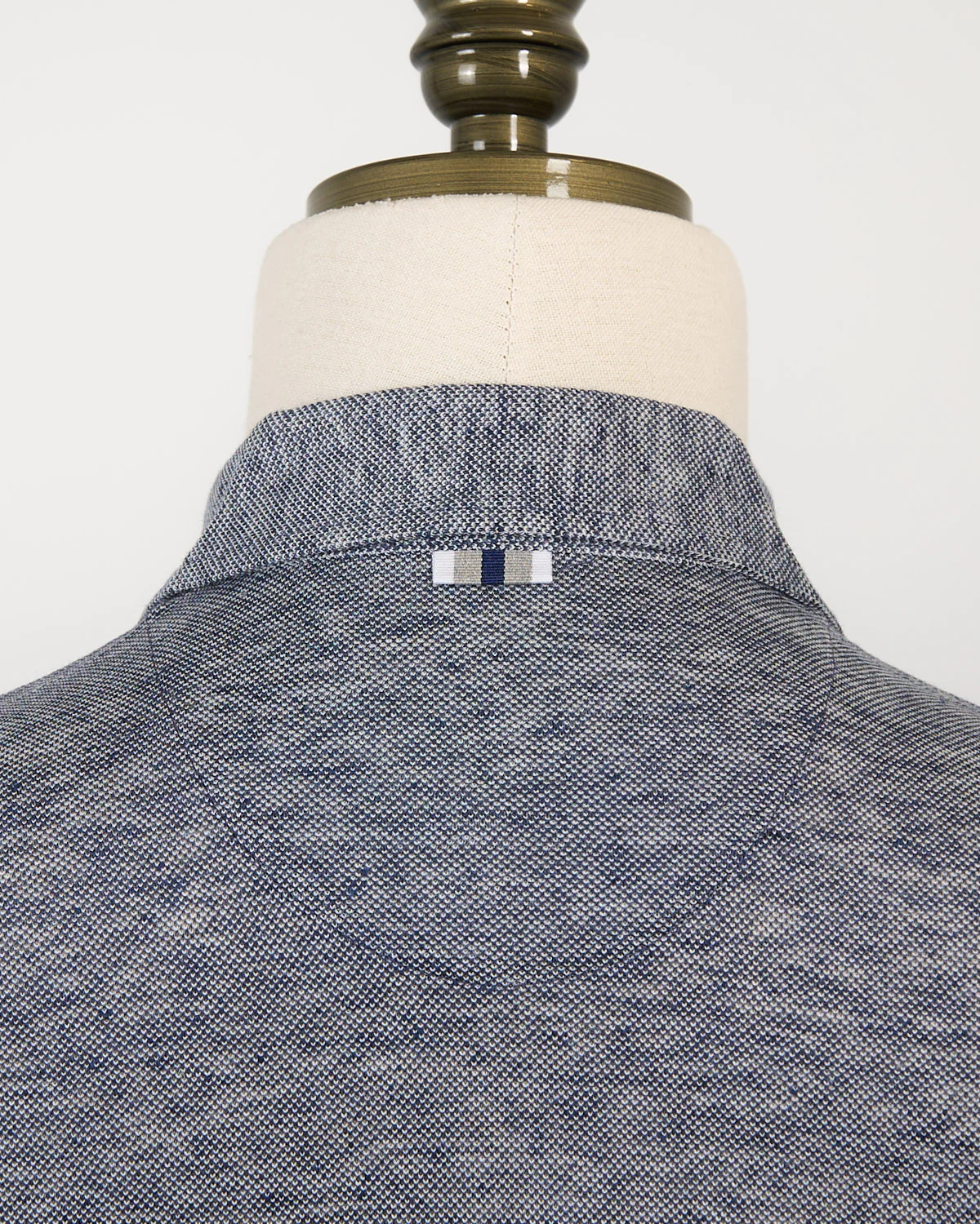 Quattro Piquet Lino Melange Polo - Image 4