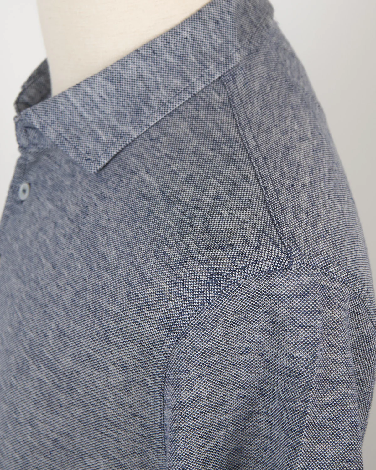 Quattro Piquet Lino Melange Polo - Image 5
