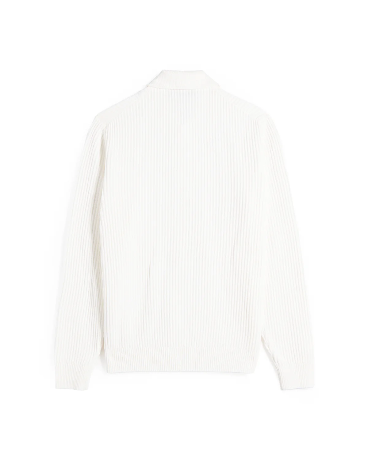 Cotton Cableknit Full Button Cardigan - Image 3