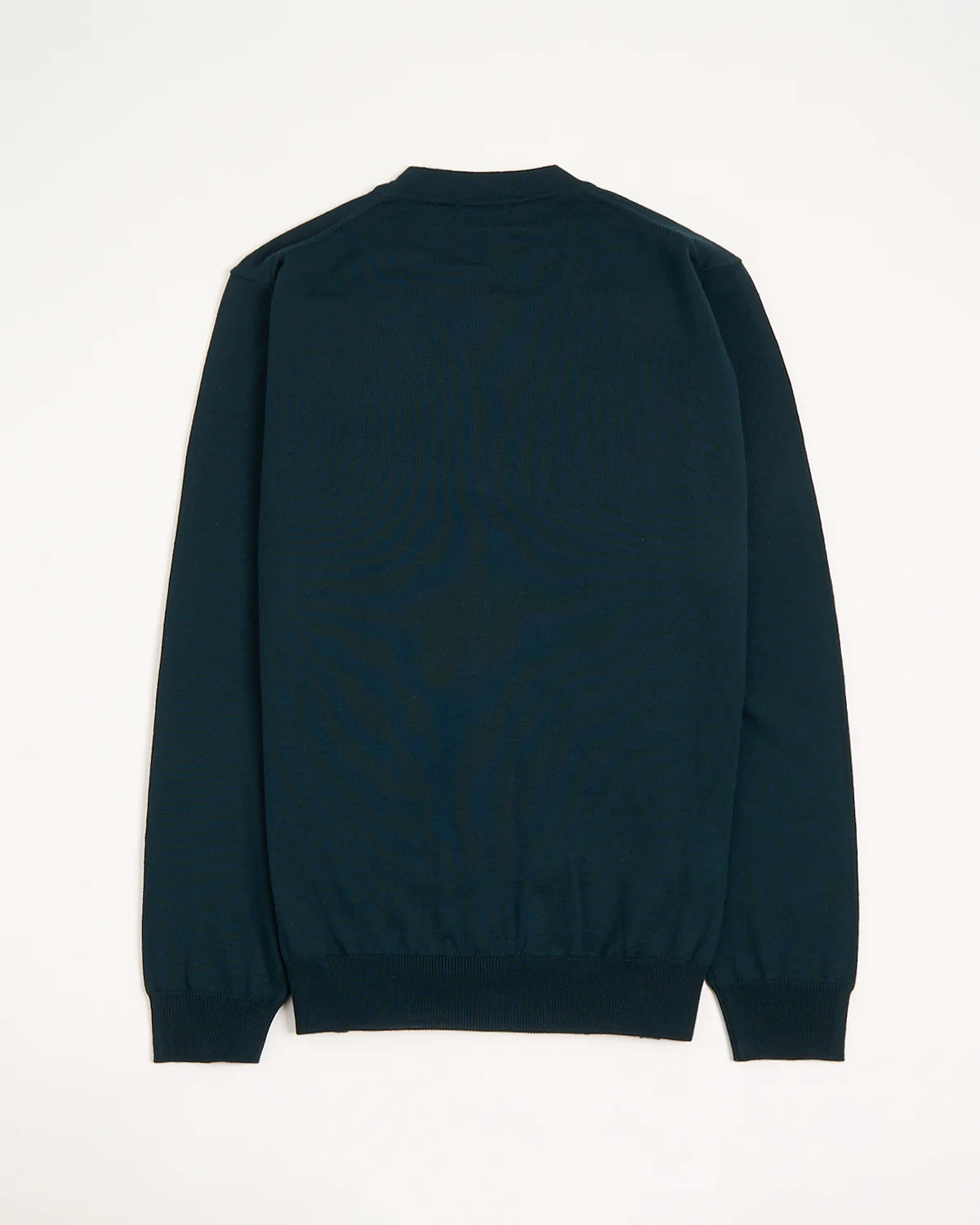 Emerald Extrafine Merino Wool 12 Gauge Button Cardigan - Image 3