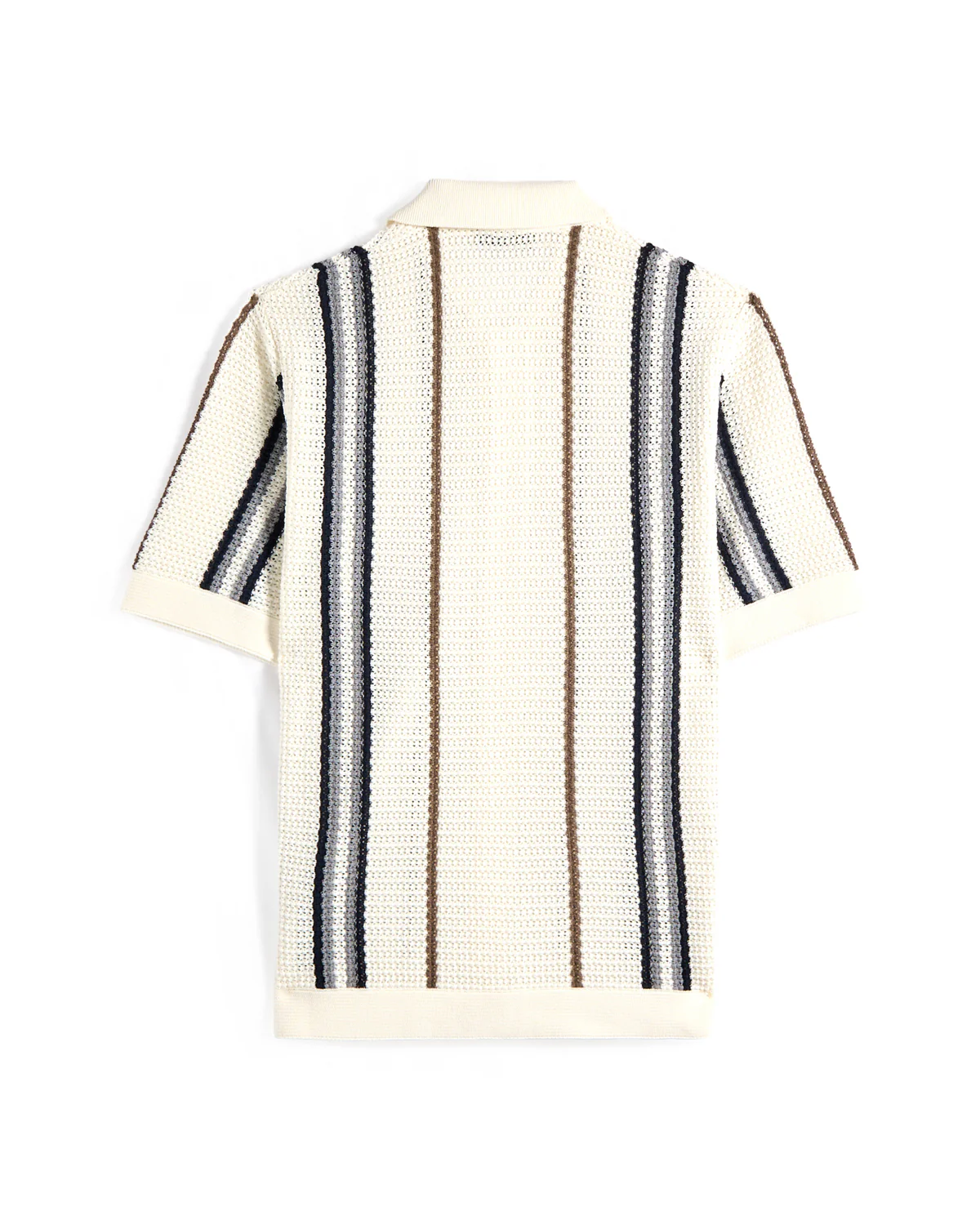 'Summer In Muskoka' Striped Knit Shirt - Image 3