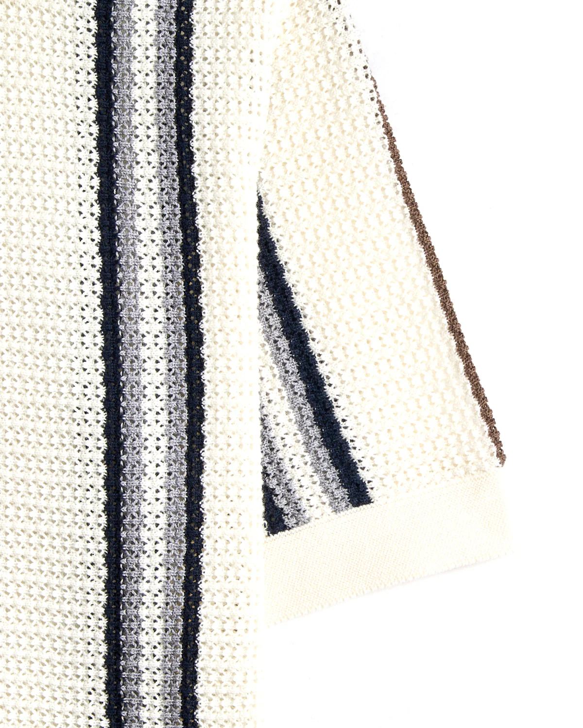 'Summer In Muskoka' Striped Knit Shirt - Image 4