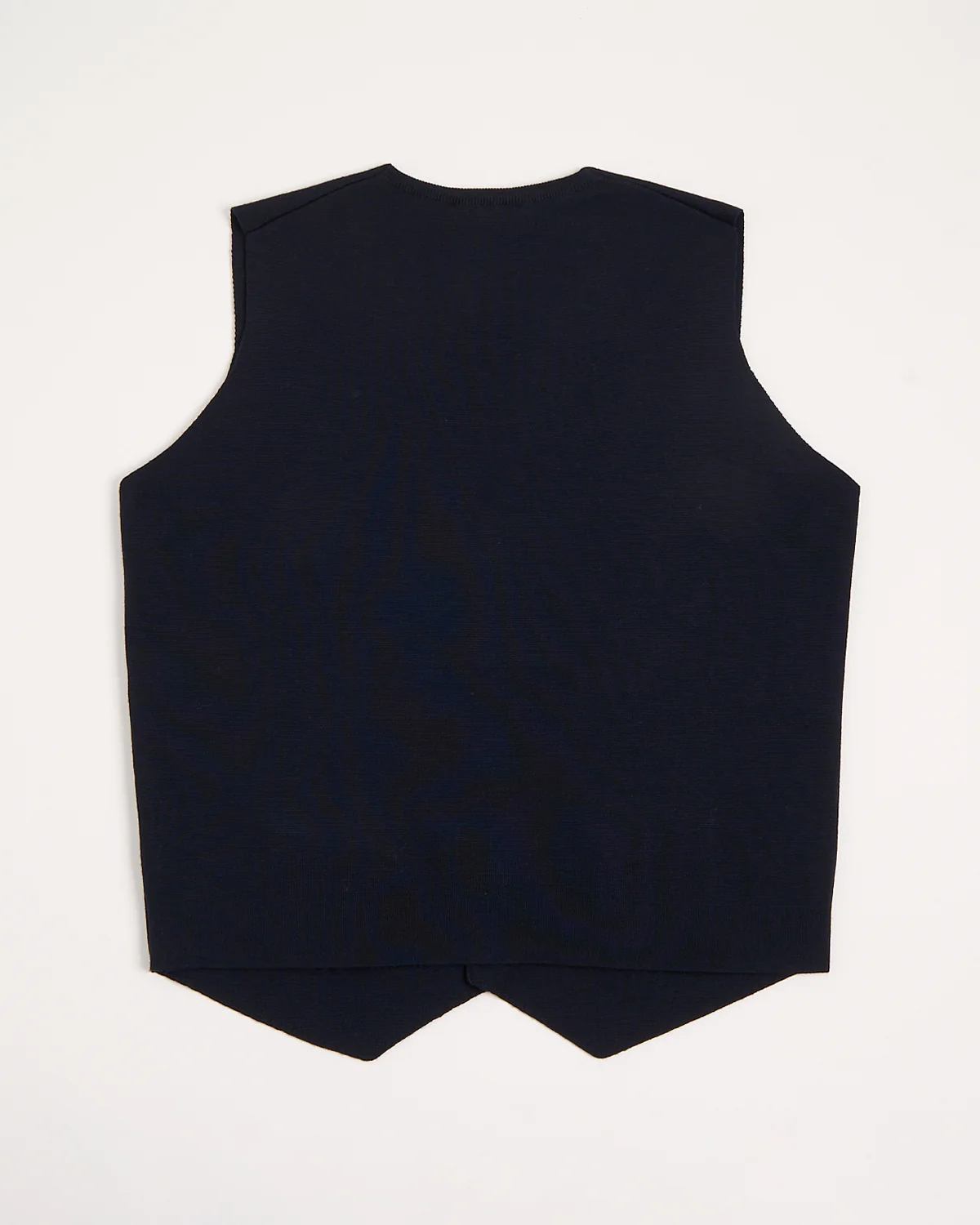 Dense Wool Jersey Sweater Vest - Image 3
