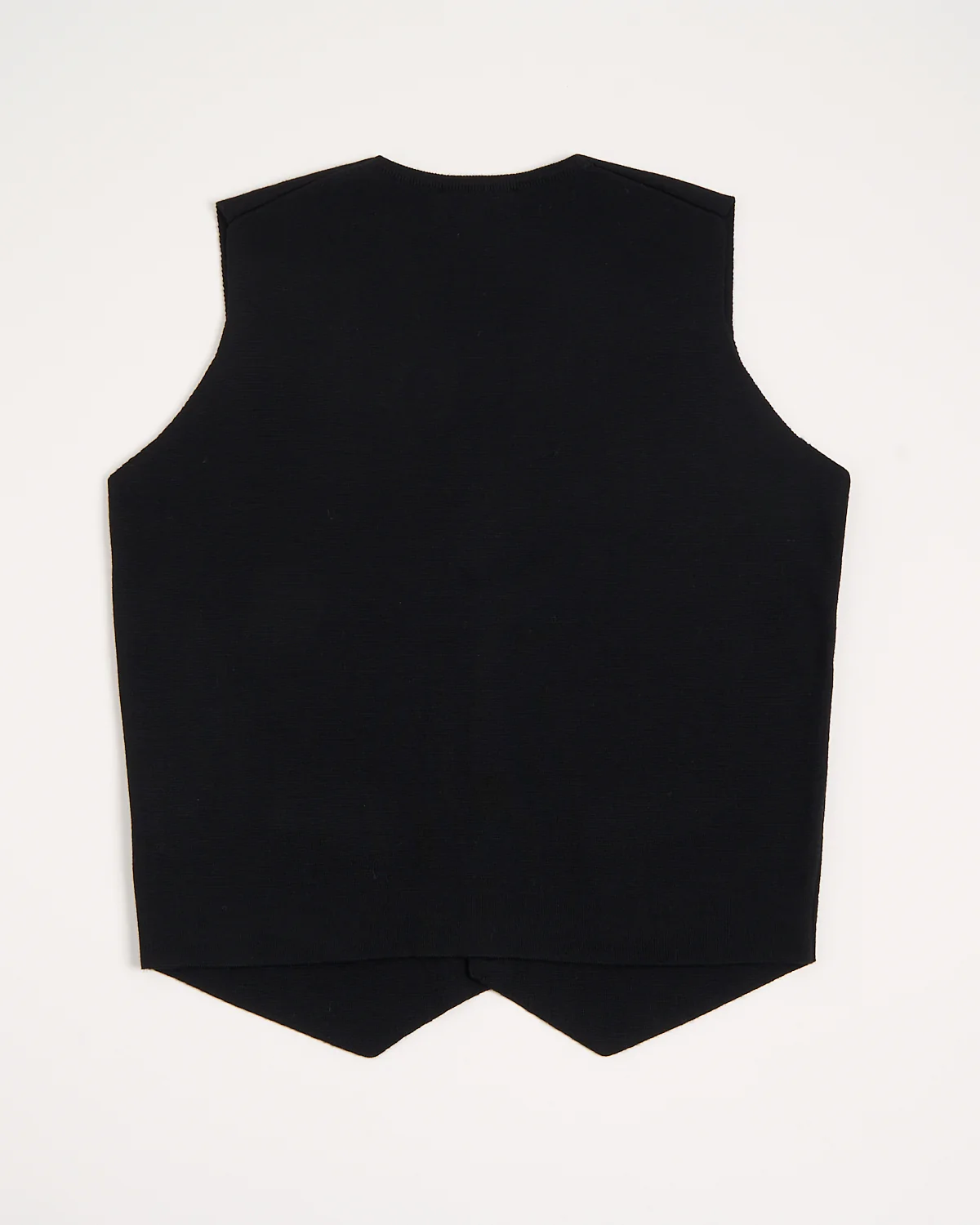 Dense Wool Jersey Sweater Vest - Image 3