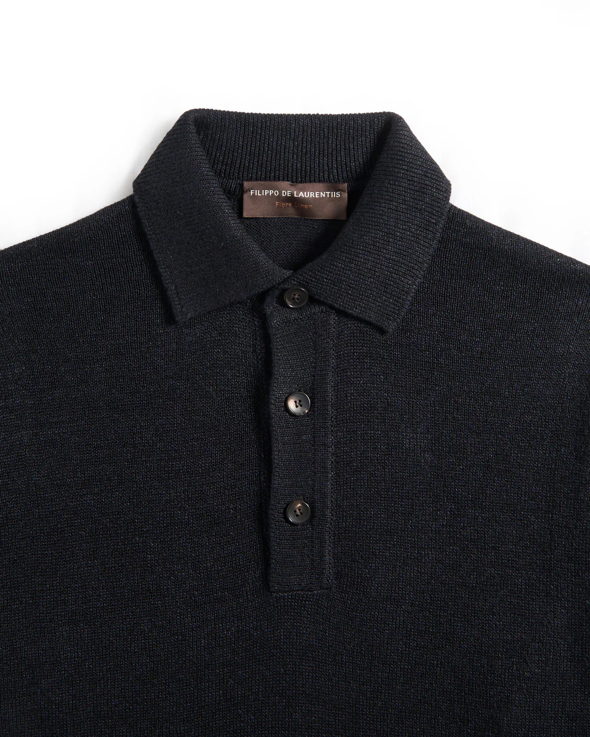 Heavy Linen & Cotton Polo - Image 2