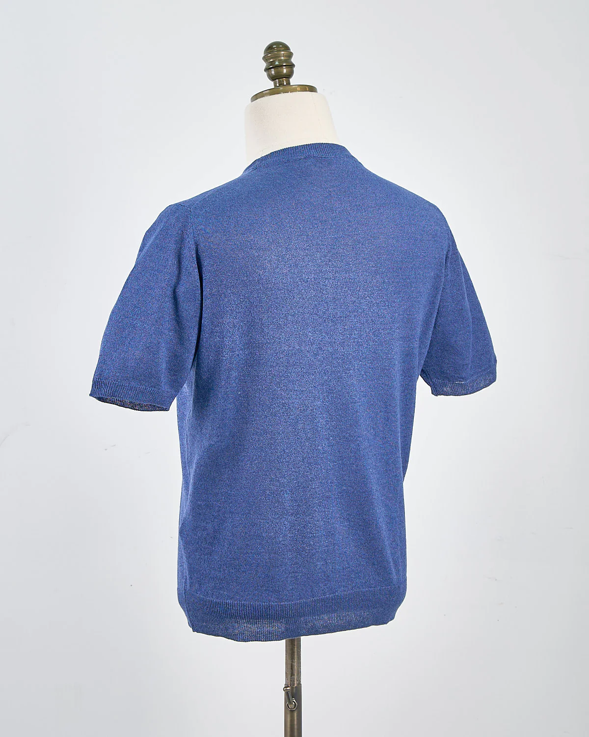 Liquid Linen & Cotton Crewneck T-Shirt - Image 2