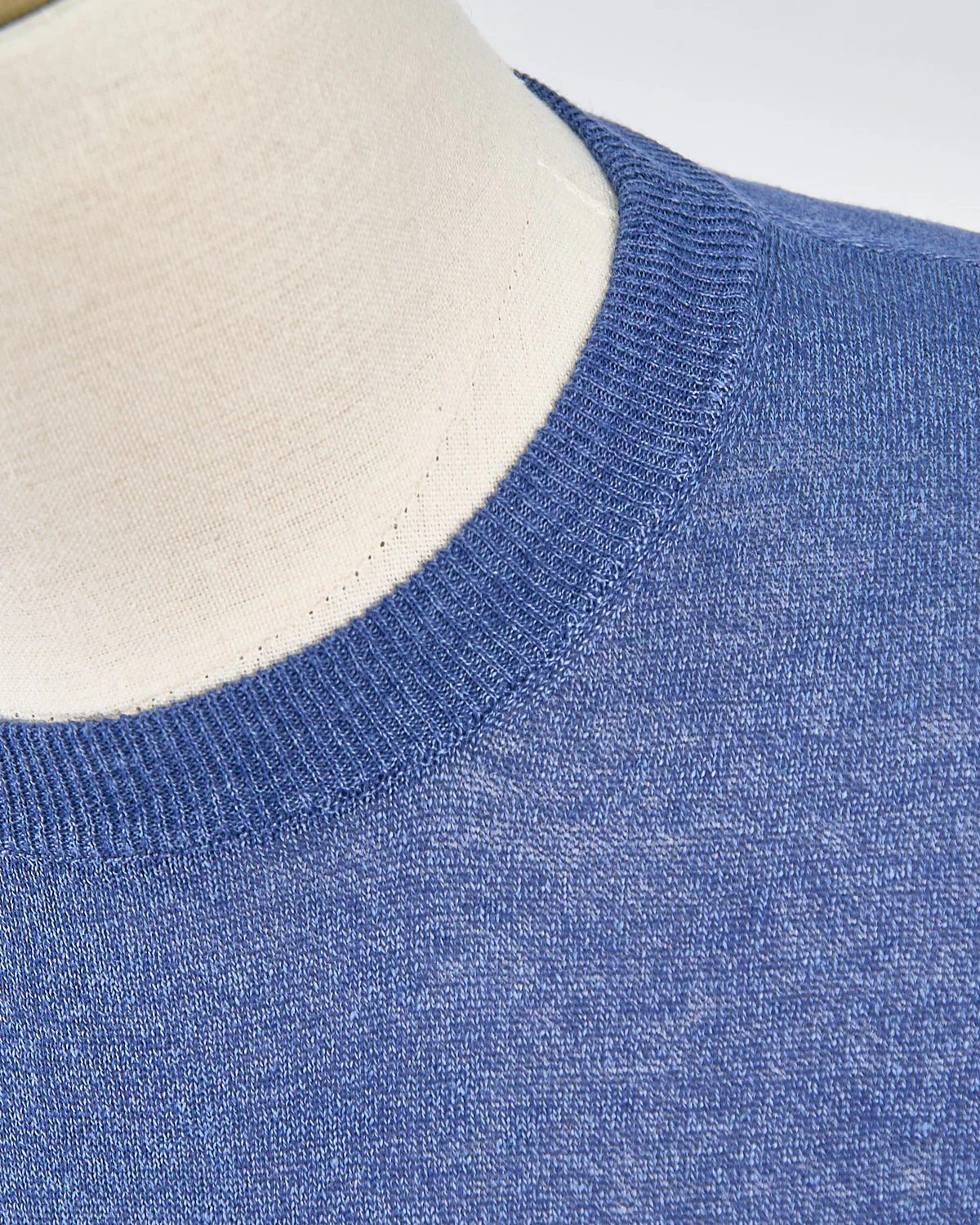Liquid Linen & Cotton Crewneck T-Shirt - Image 5