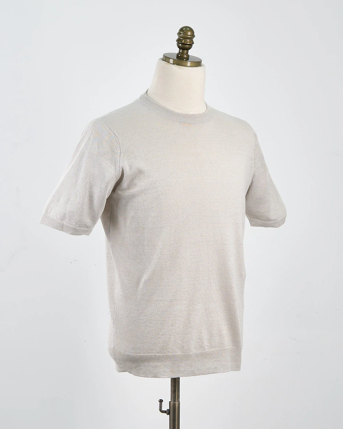 Liquid Linen & Cotton Crewneck T-Shirt