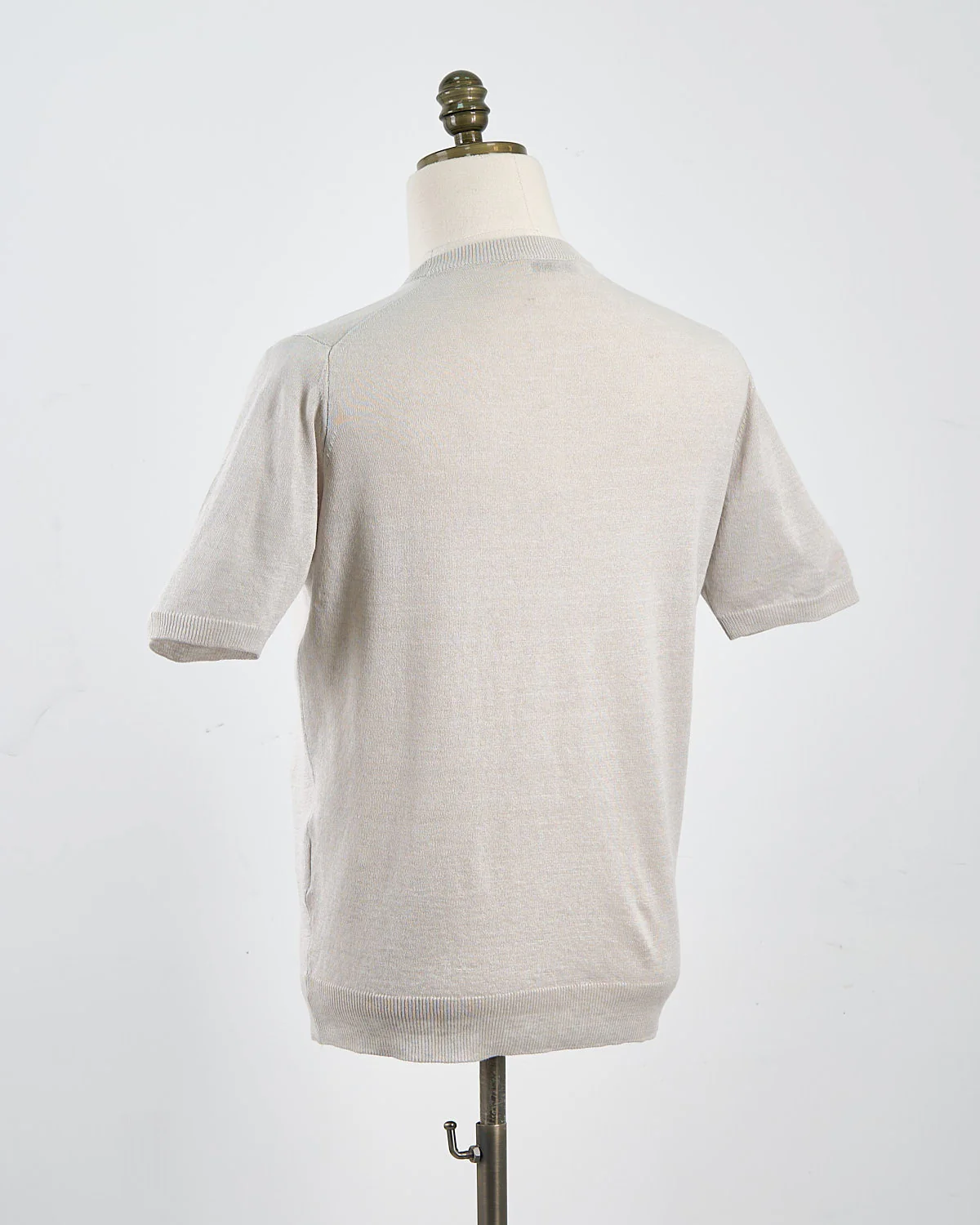 Liquid Linen & Cotton Crewneck T-Shirt - Image 2