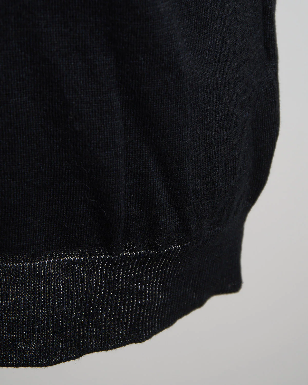Liquid Linen & Cotton Standup Collar Polo Shirt - Image 8