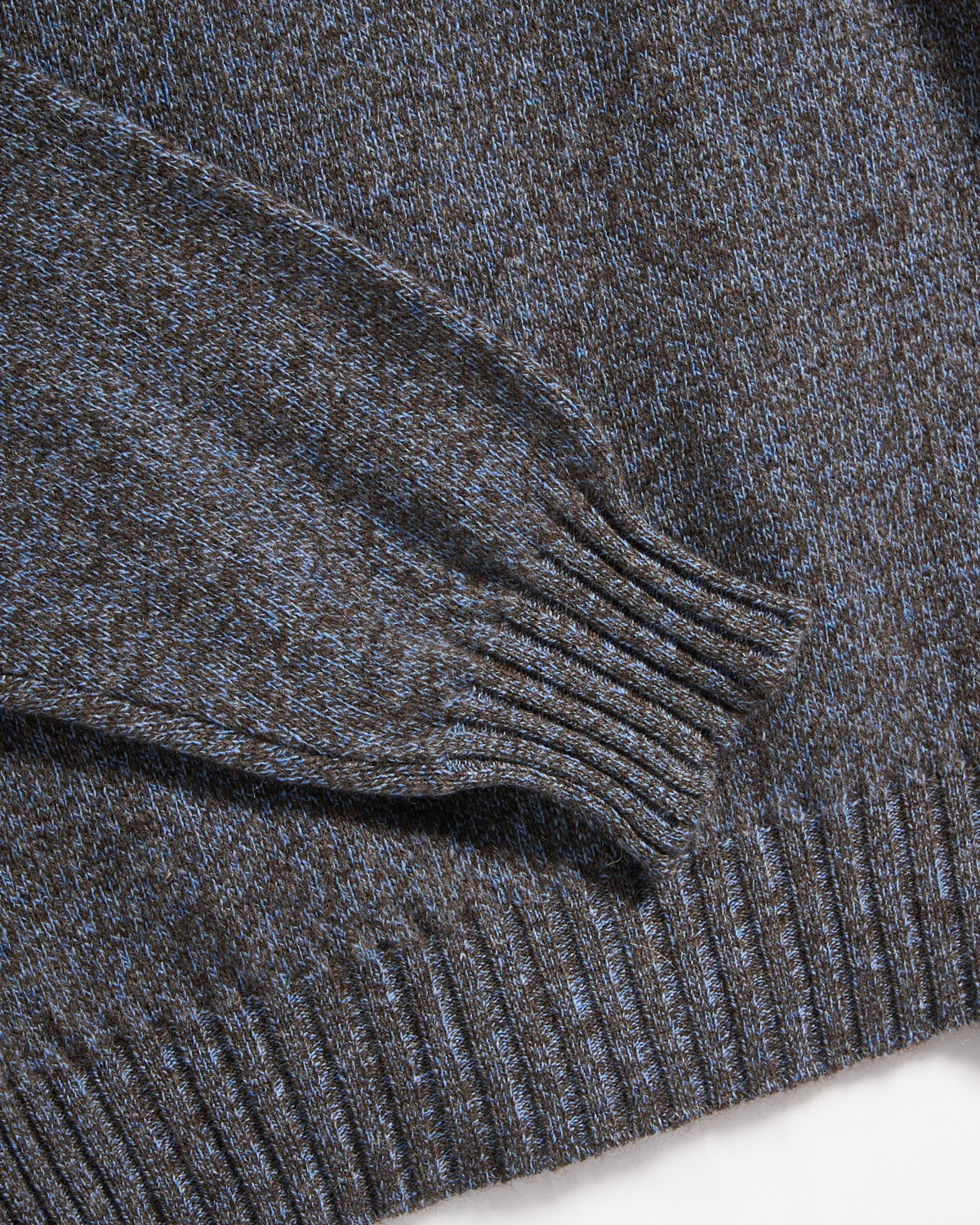 Midlayer Yak & Wool Melange Sweater Polo - Image 2