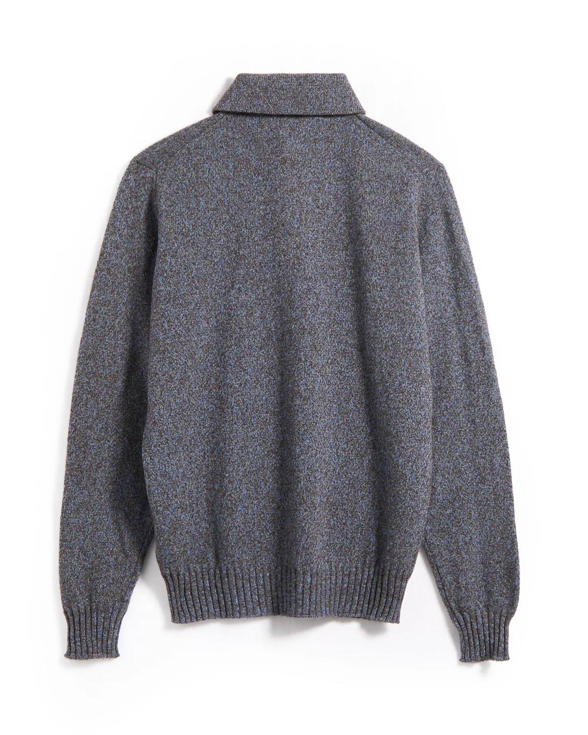 Midlayer Yak & Wool Melange Sweater Polo - Image 3