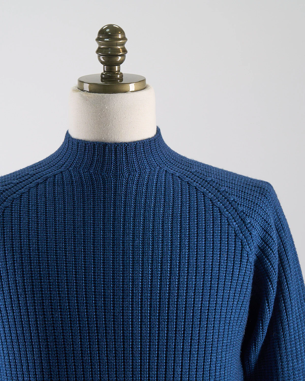Ribbed Cable Mock Neck Sweater - Image 3