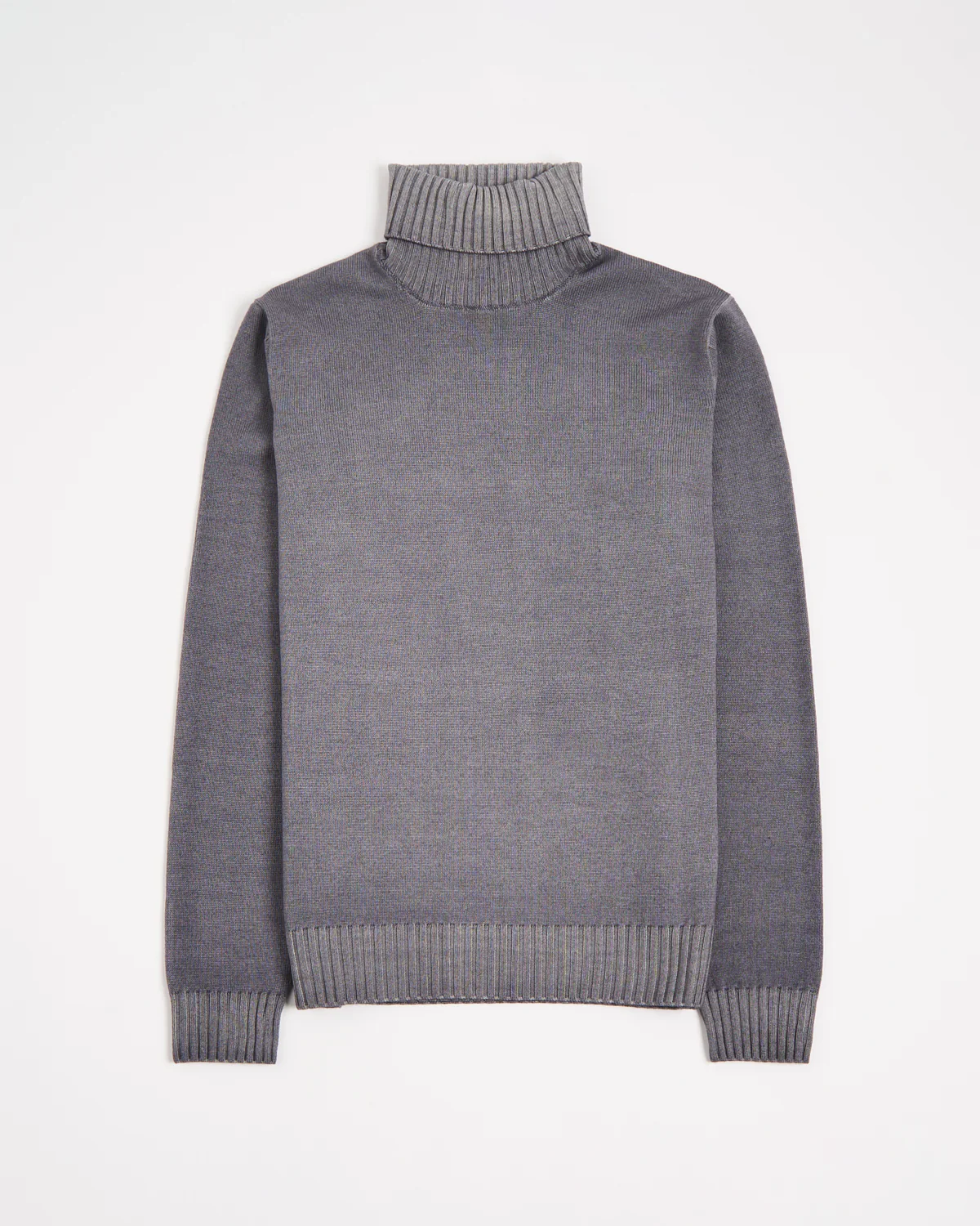 Ribbed Turtleneck Sweater