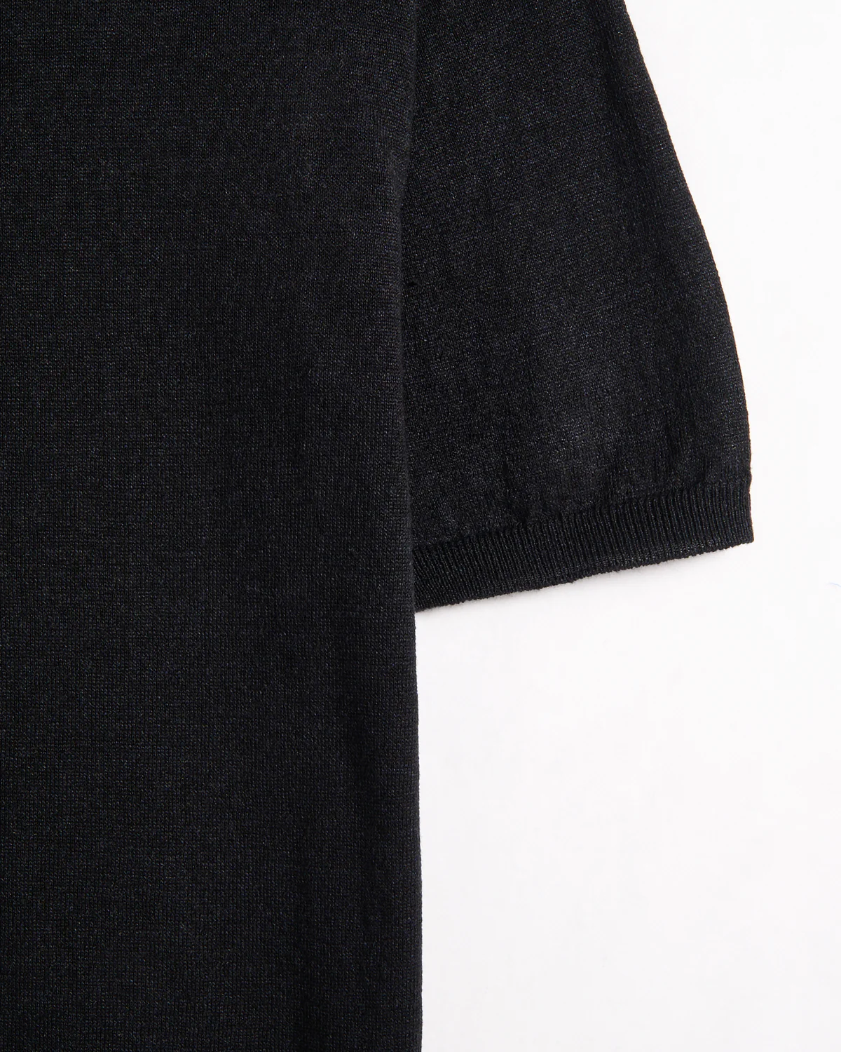 Short Sleeve Linen & Cotton Crewneck - Image 4
