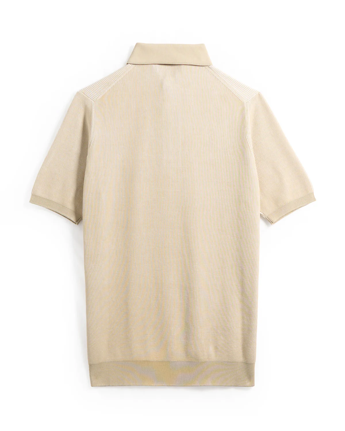 Two Tone Ribbed Polo - Image 3