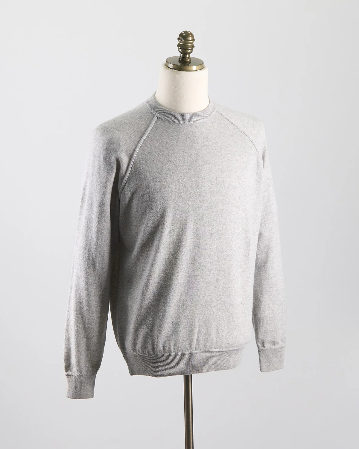 Wardrobe Staple Cashmere Blend Raglan Crewneck Casual Sweater