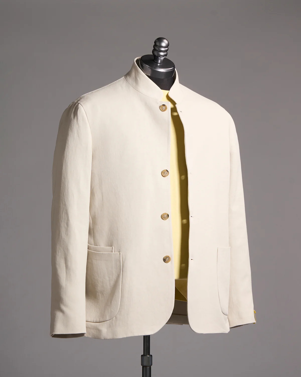 Amalfi Solbiati Linen Liquid Linen Jacket - Image 4