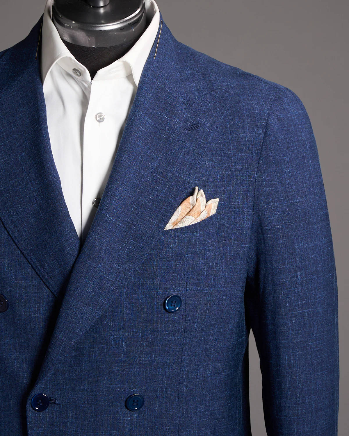 Capri Double Breasted Loro Piana Summertime Jacket - Image 2