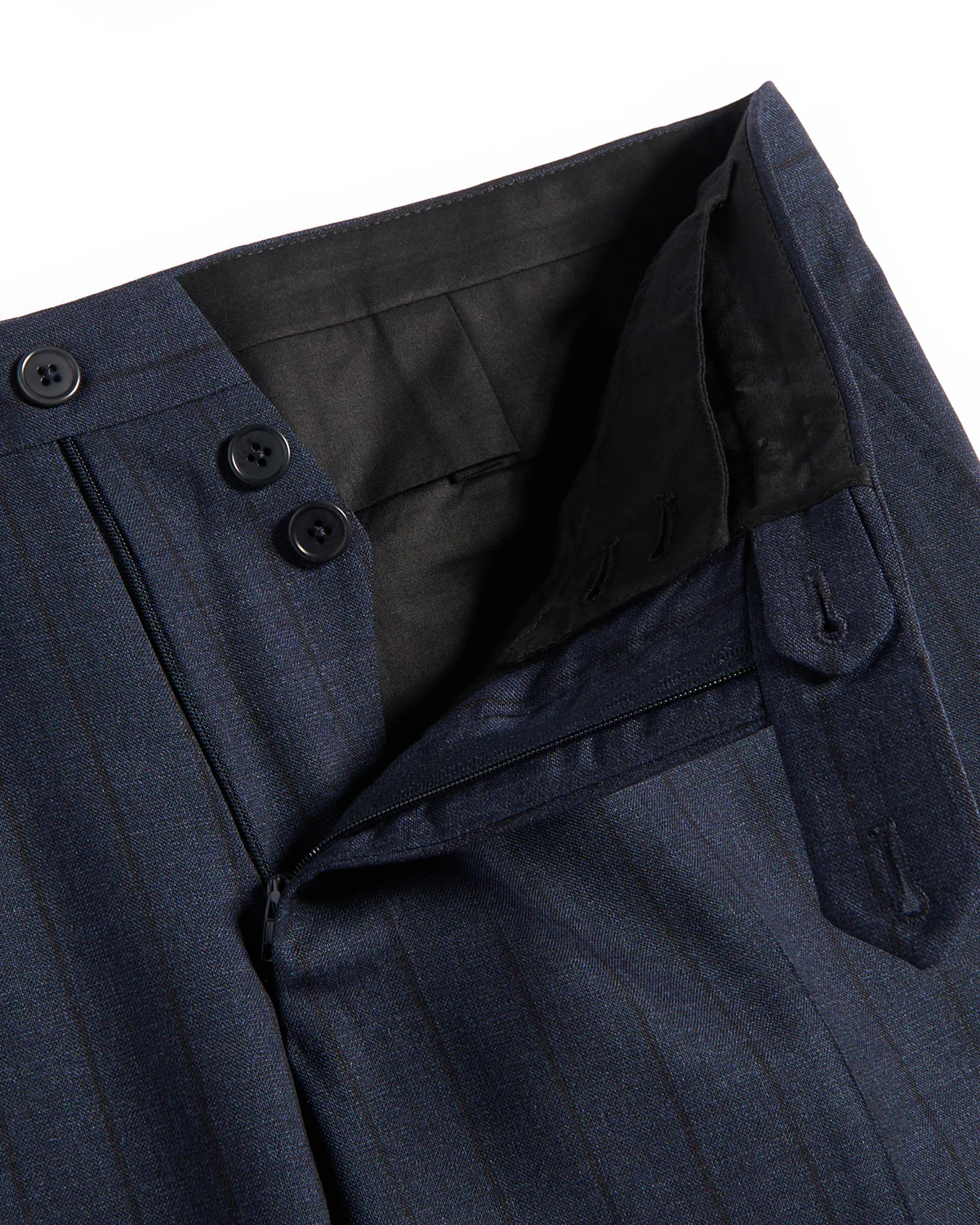 Hand Made Tonal Stripe Suit - Image 9