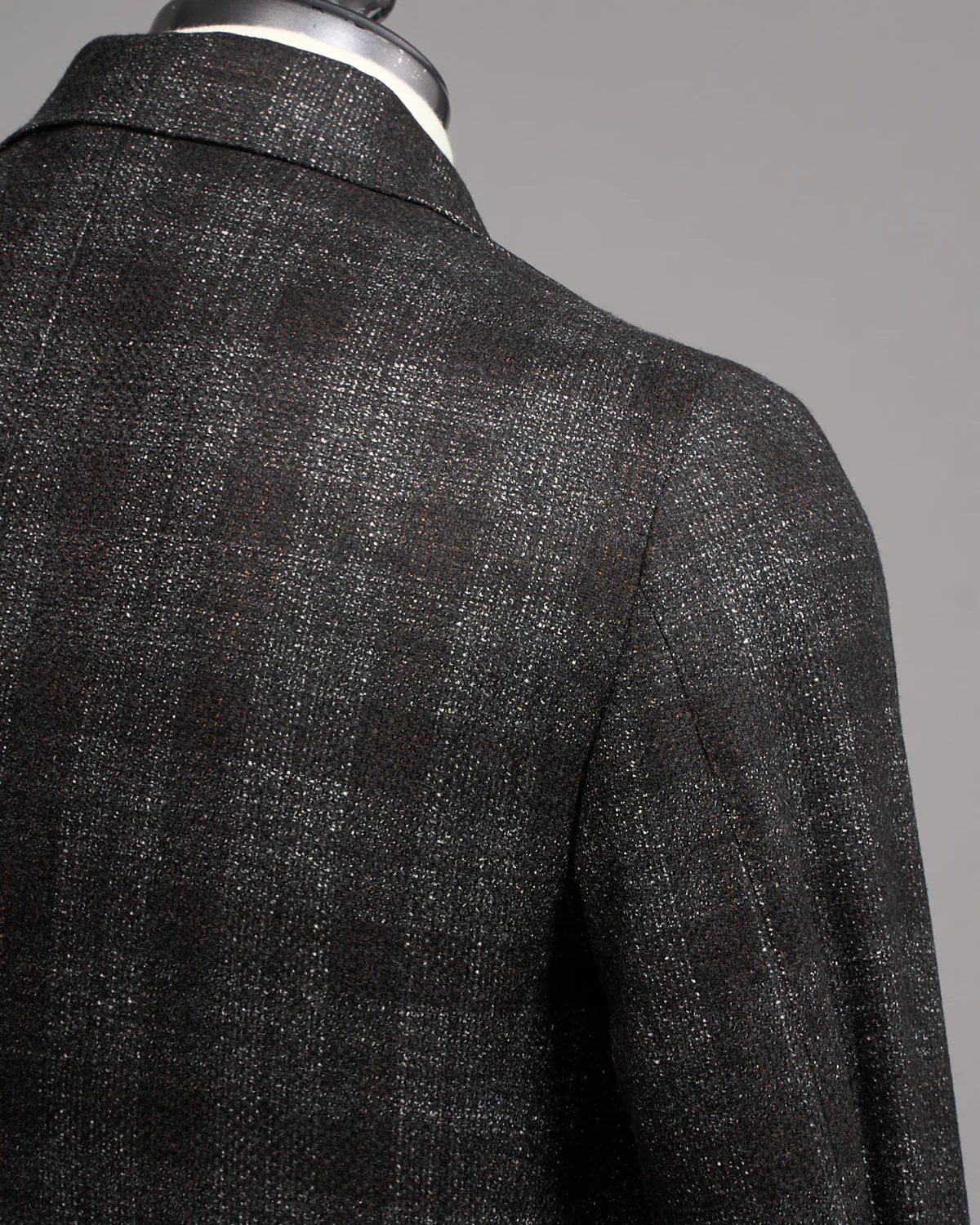 Loro Piana Silk Air Tonal Check Soft Jacket - Image 4