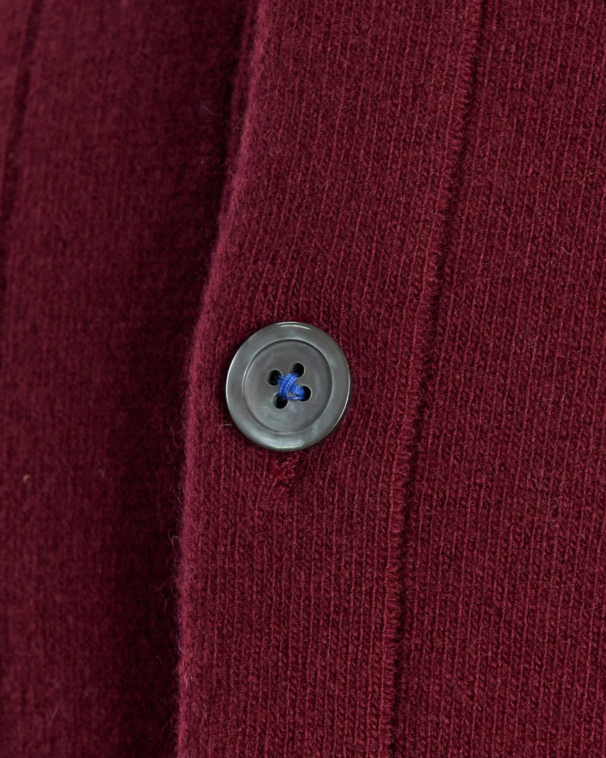 100% Carded Merino Stitch Knit Cardigan - Image 5