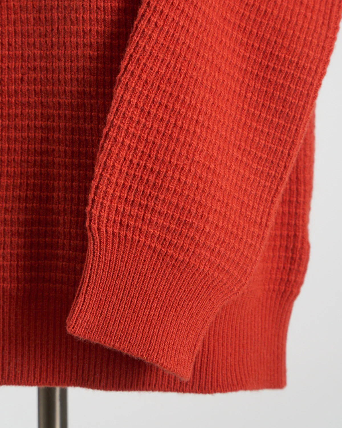 100% Merino Waffle Knit Crewneck Sweater - Image 12