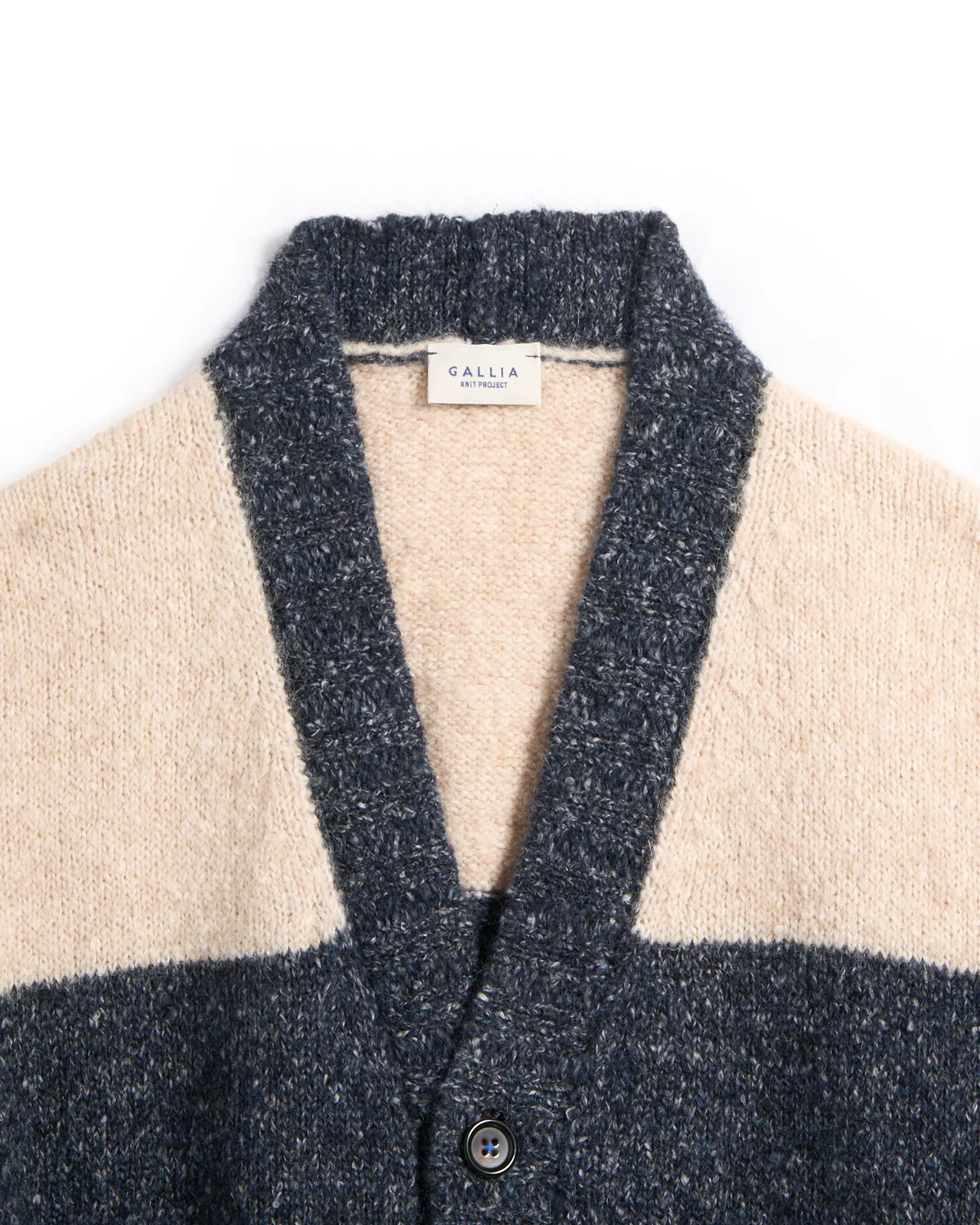 Bold Stripe Fuzzy Cardigan - Image 4