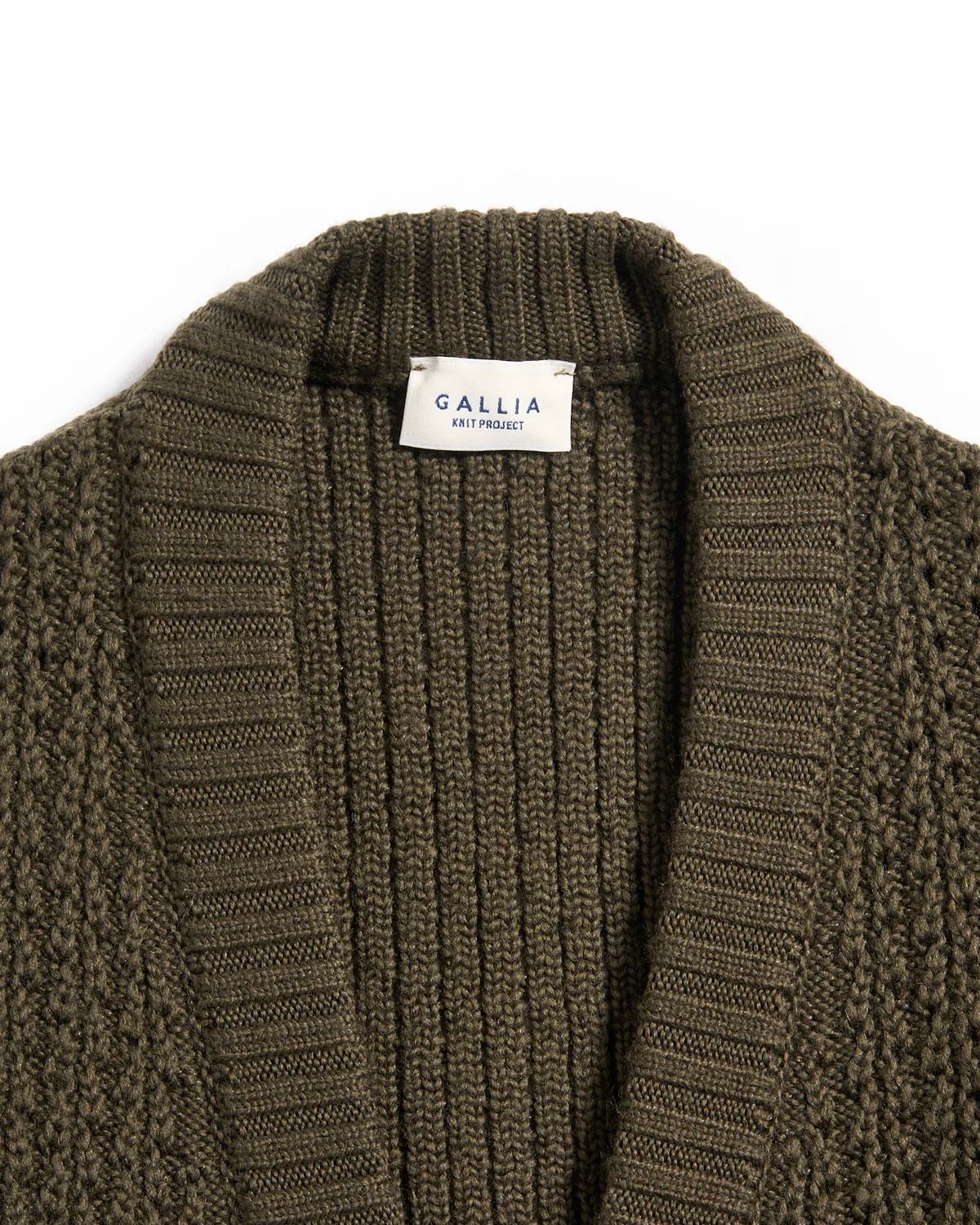 Broken Cableknit Cardigan - Image 4