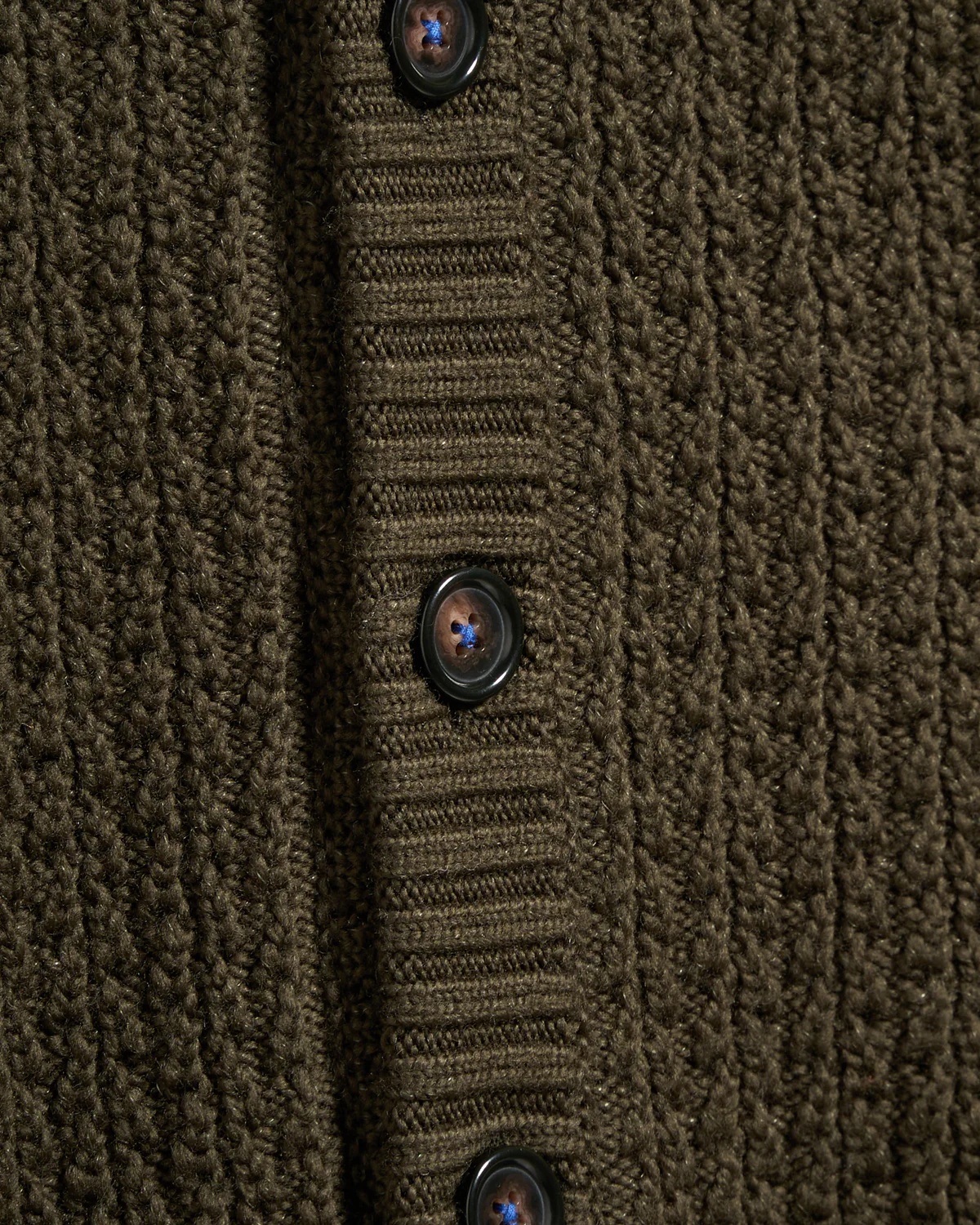 Broken Cableknit Cardigan - Image 5