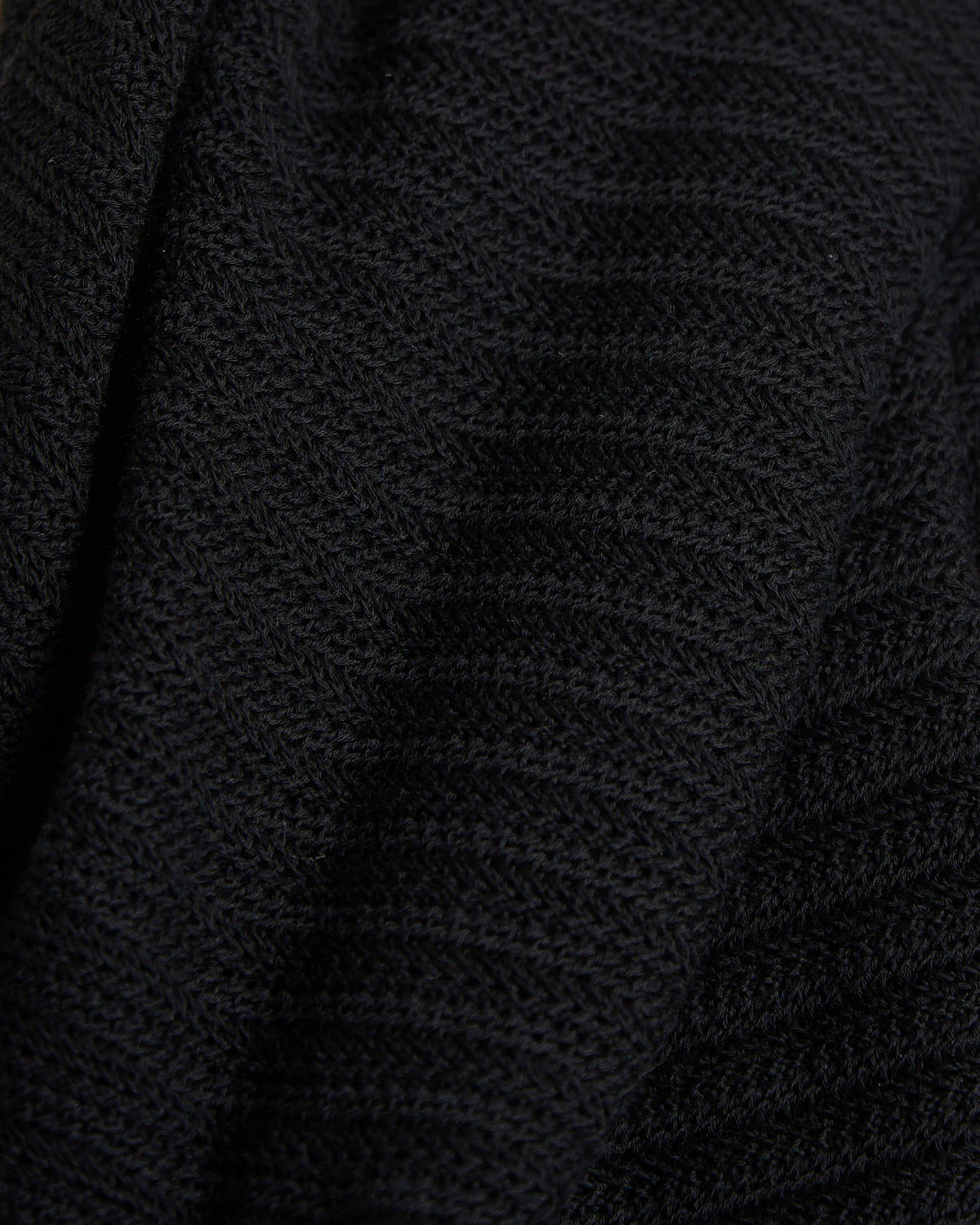 Chainlink Knit Ribbed Polo - Image 5