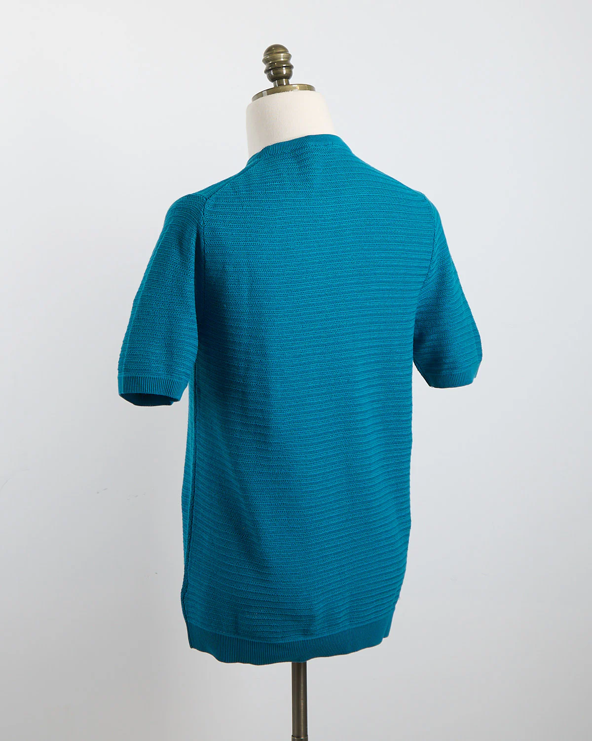 Chainlink Knit Ribbed T-Shirt - Image 3