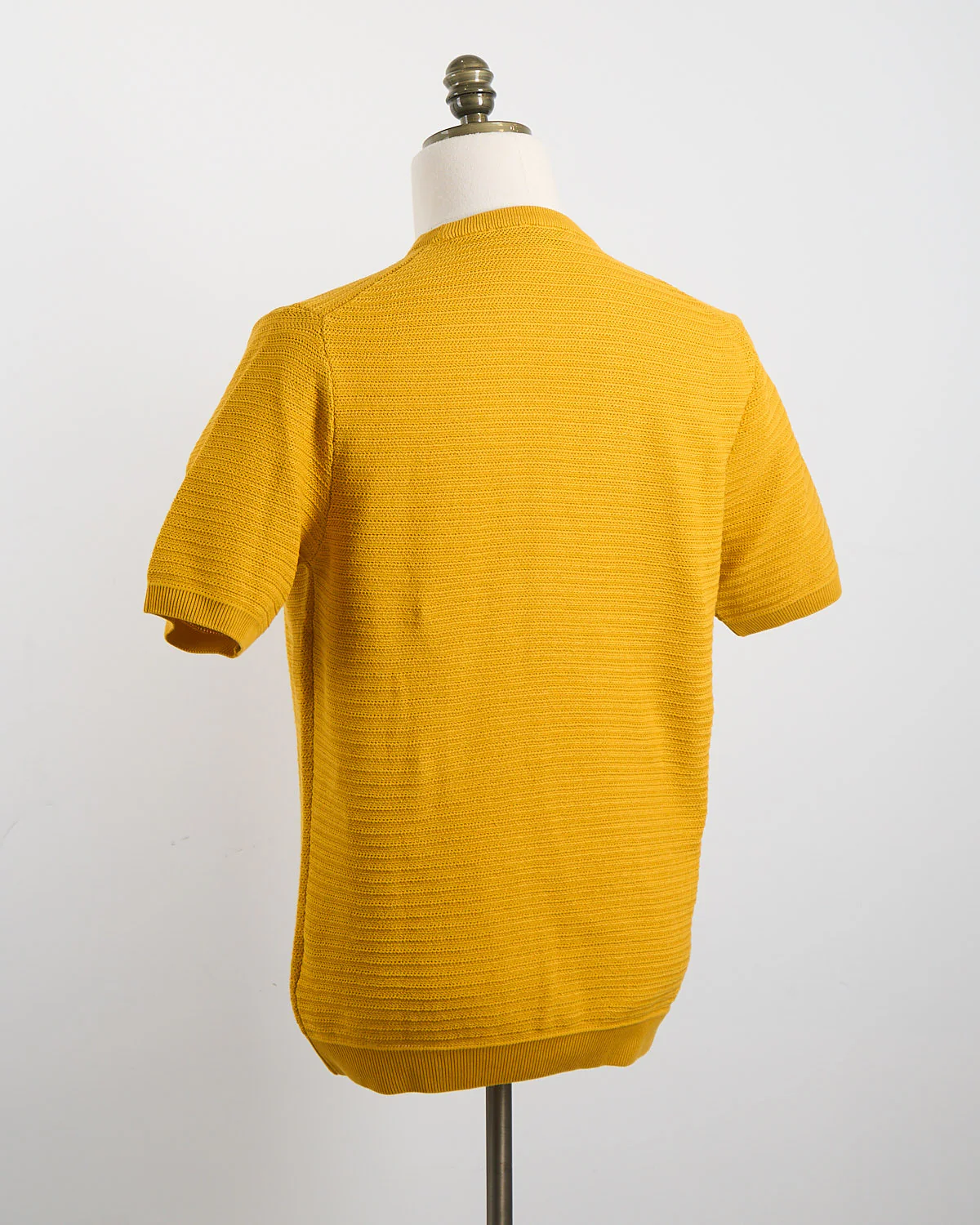 Chainlink Knit Ribbed T-Shirt - Image 3
