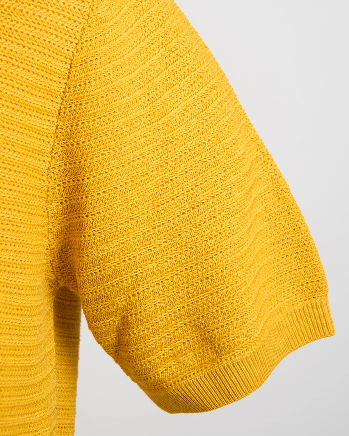 Chainlink Knit Ribbed T-Shirt - Image 5