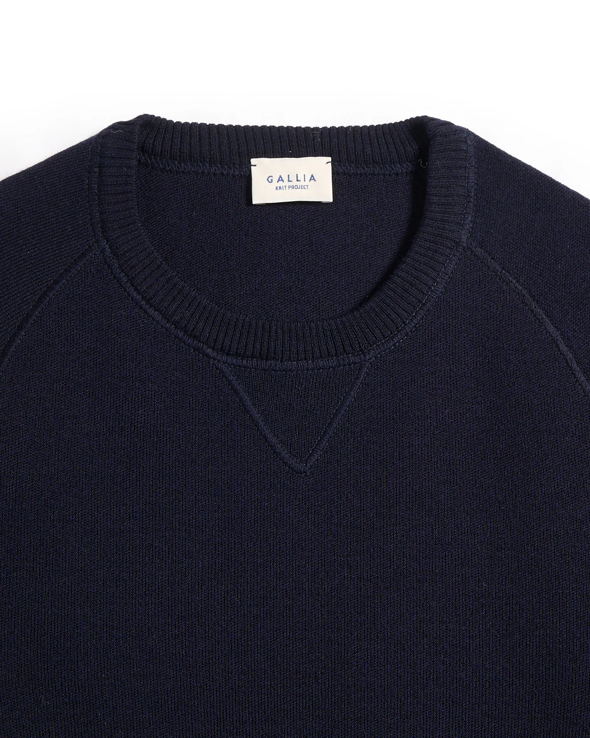 Dense Merino Wool Jersey Athletic Crewneck - Image 4