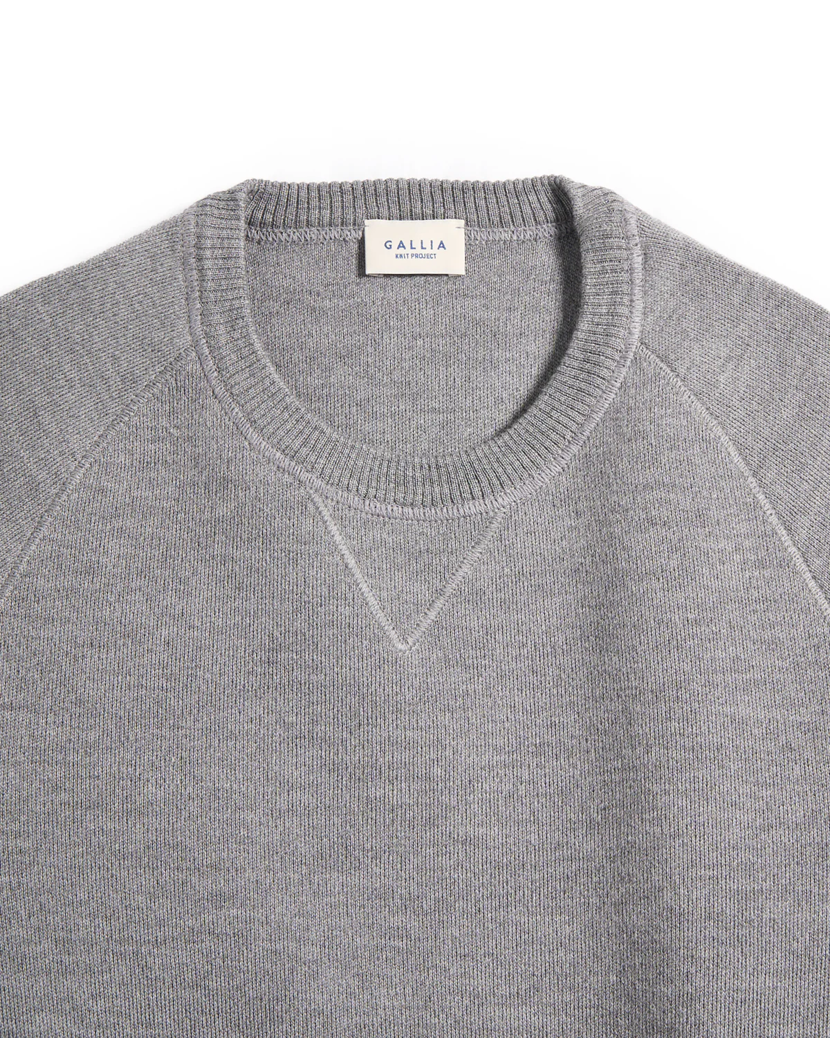 Dense Merino Wool Jersey Athletic Crewneck - Image 4