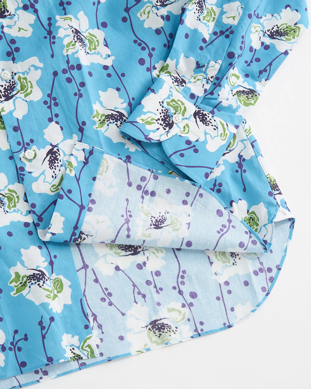 Poppy Print Shirt - Image 5