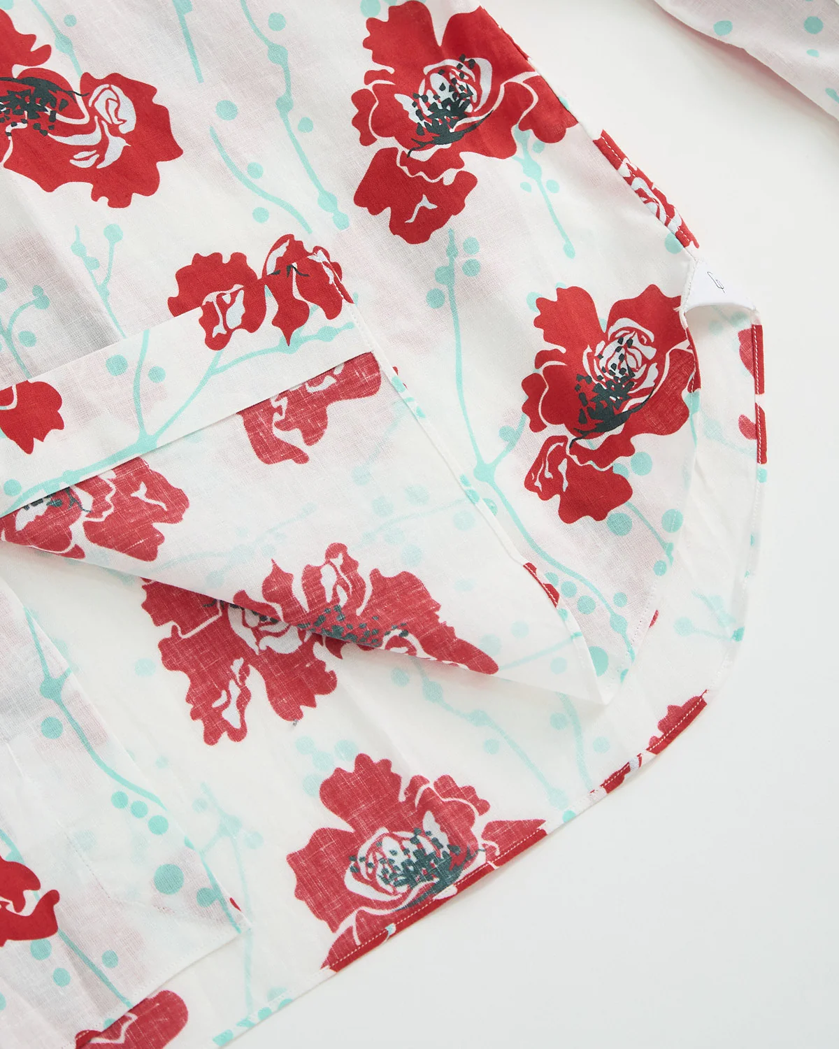 Poppy Print Shirt - Image 4