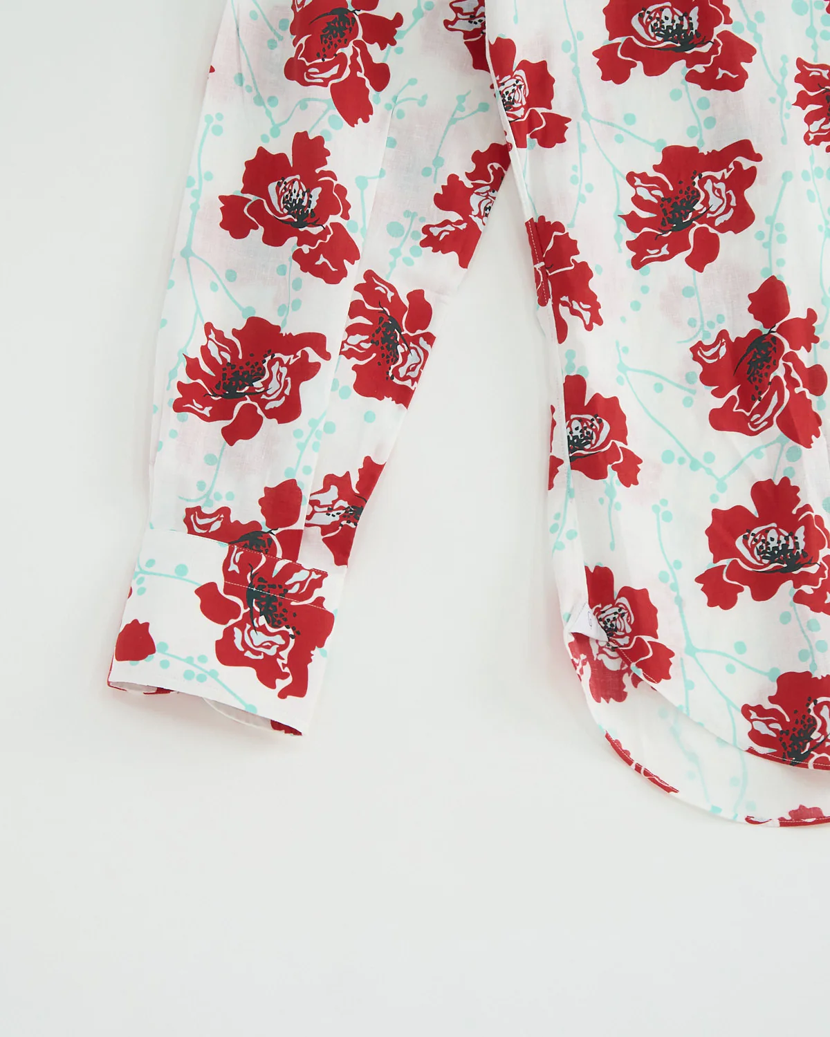 Poppy Print Shirt - Image 5