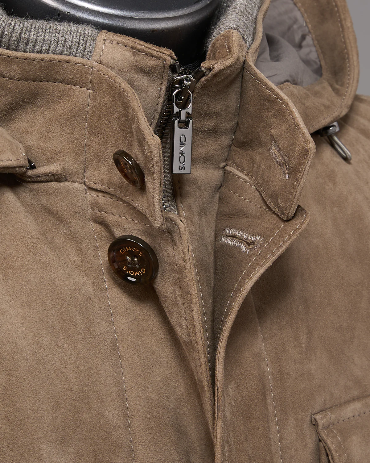 Hooded Suede Safari Jacket - Image 5