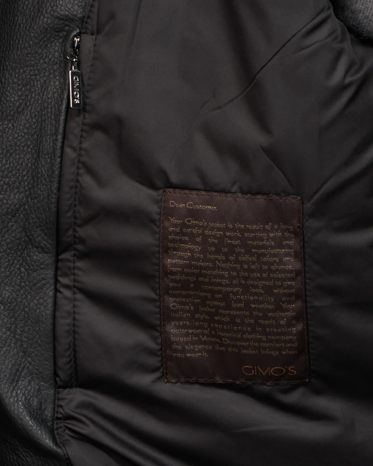 Pebbled Lamb Nappa Leather Hooded Jacket - Image 5