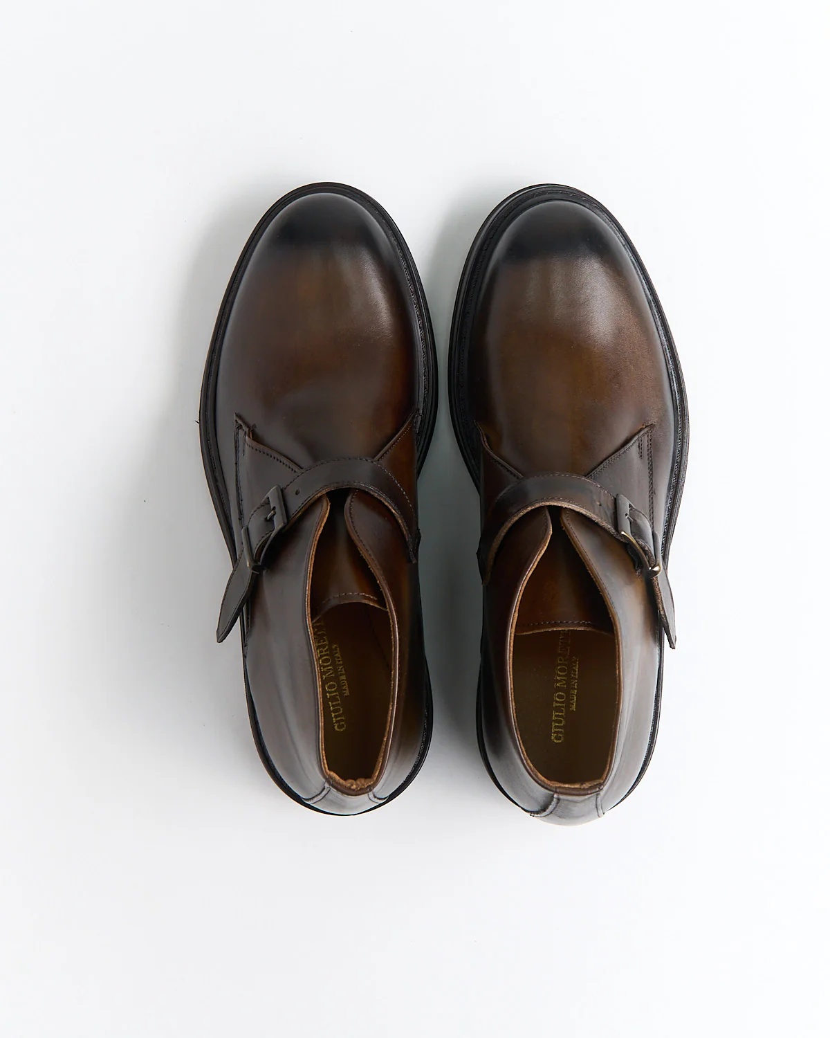 Monk Strap Leather Chukkas - Image 6