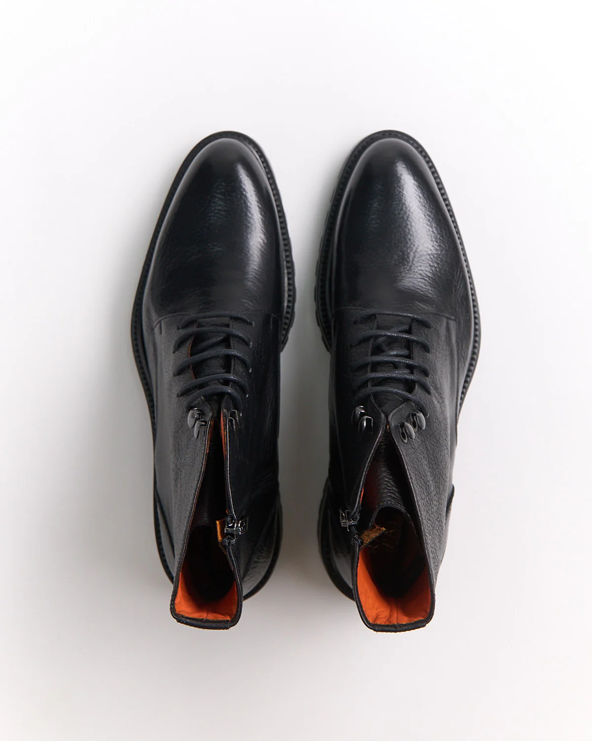 St. Moritz Lug Sole Leather Lace Up Boots - Image 7
