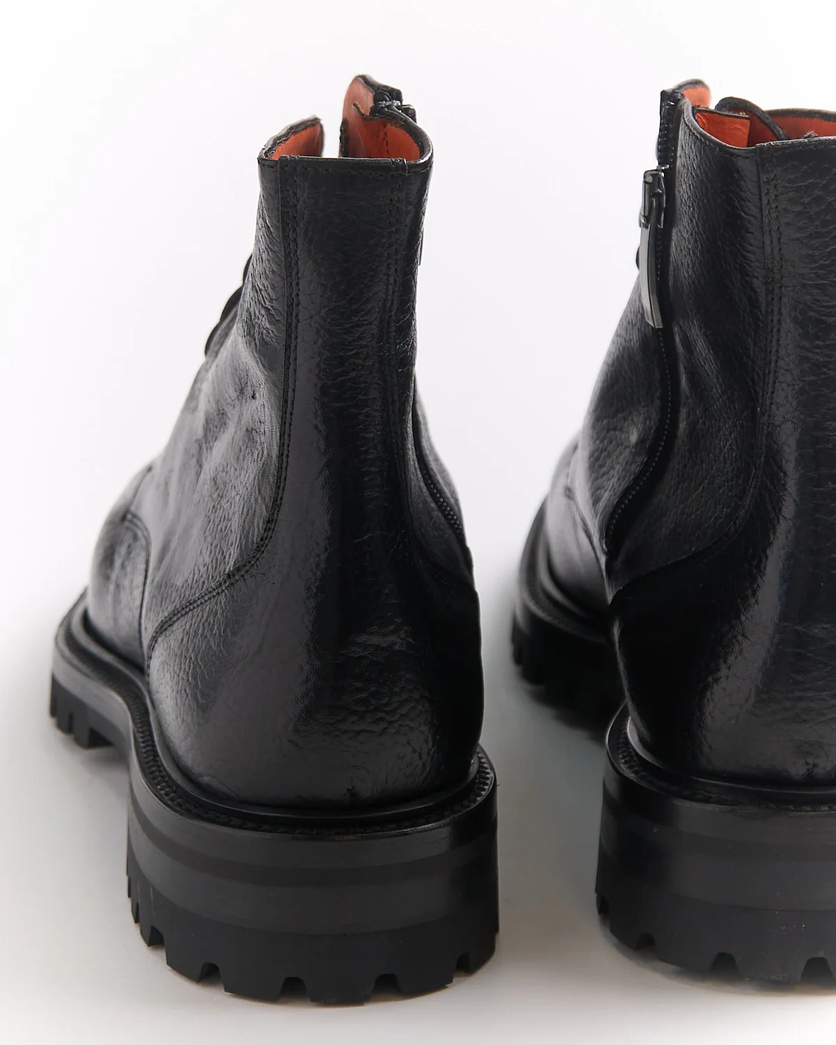 St. Moritz Lug Sole Leather Lace Up Boots - Image 8