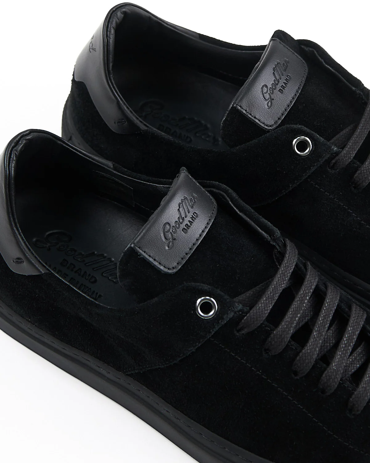 Double Black Modern Mono Sneakers - Image 2