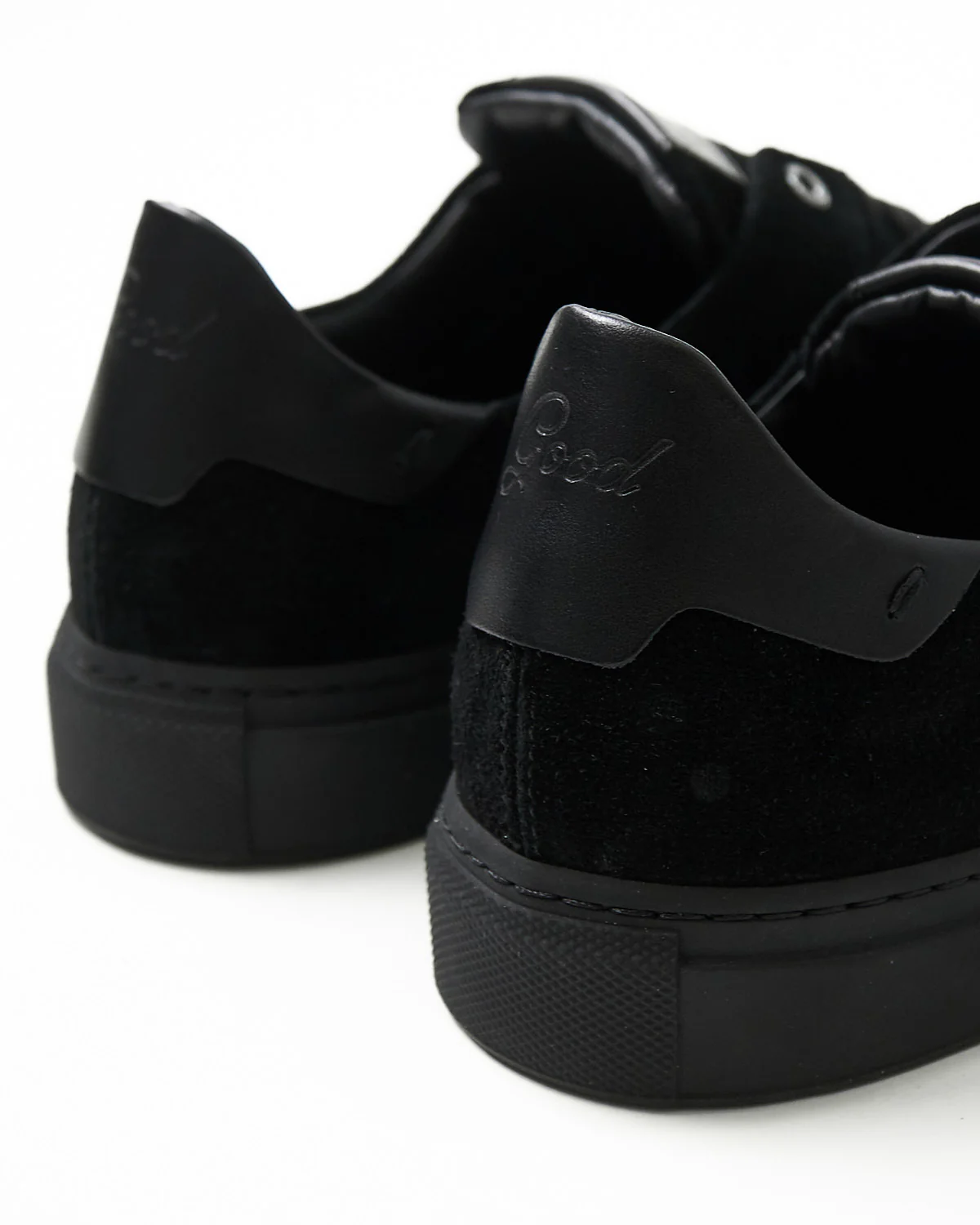 Double Black Modern Mono Sneakers - Image 6
