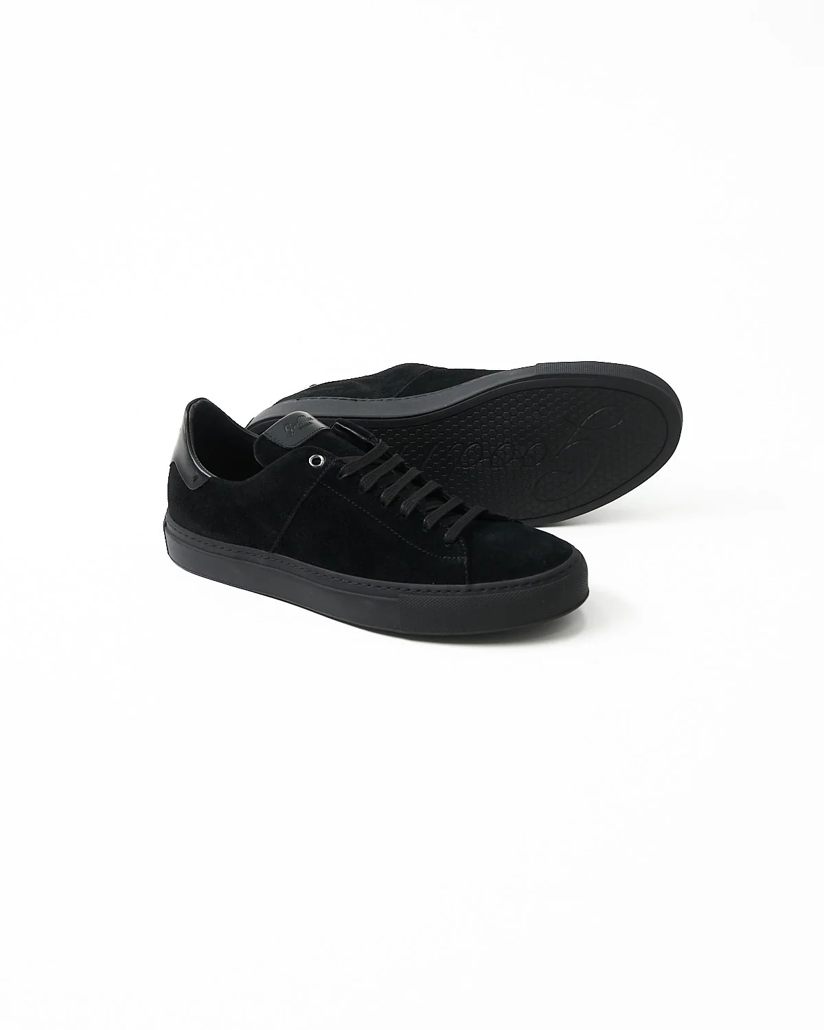 Double Black Modern Mono Sneakers - Image 8