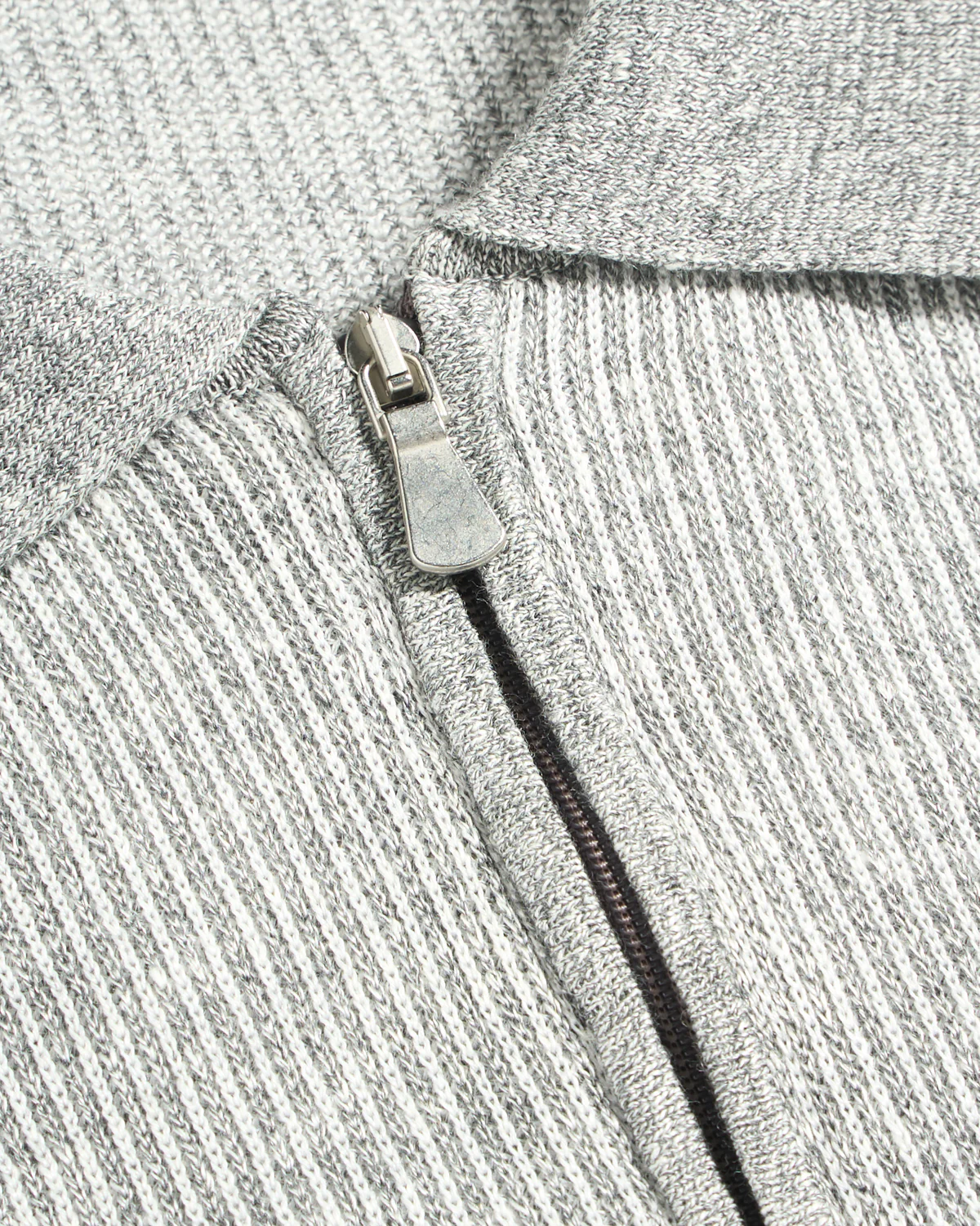 Cotton & Linen Summer 1/4 Zip Polo - Image 2