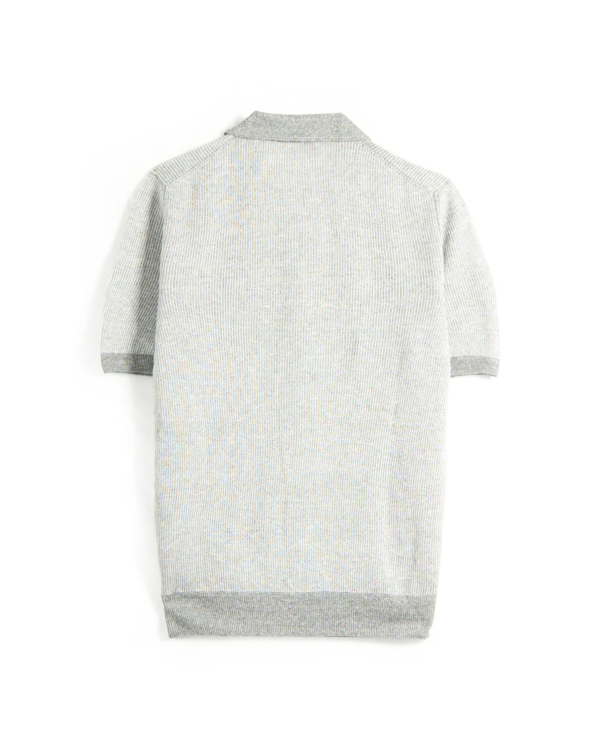 Cotton & Linen Summer 1/4 Zip Polo - Image 3
