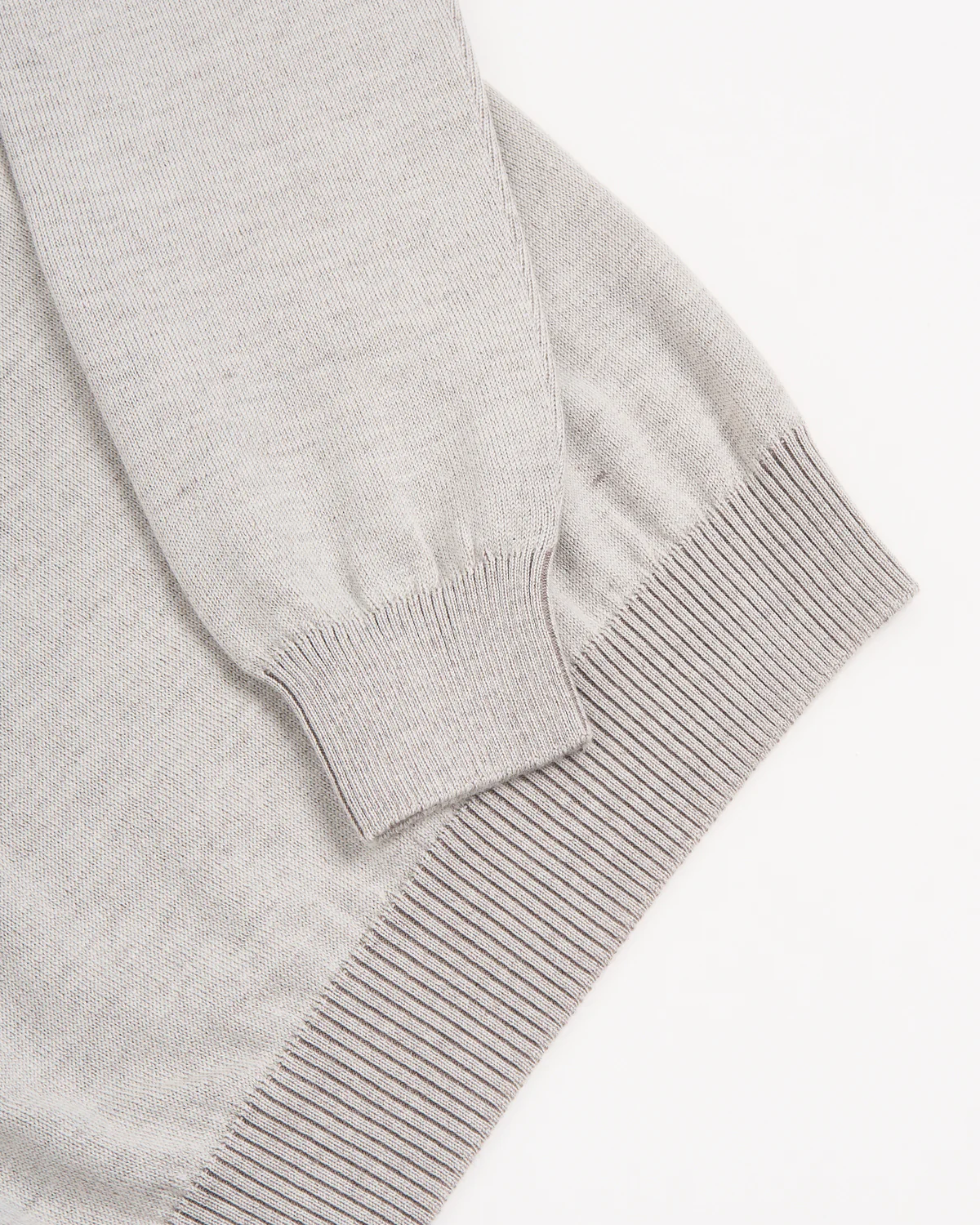 Double Faced Wool Crewneck Sweater - Image 4